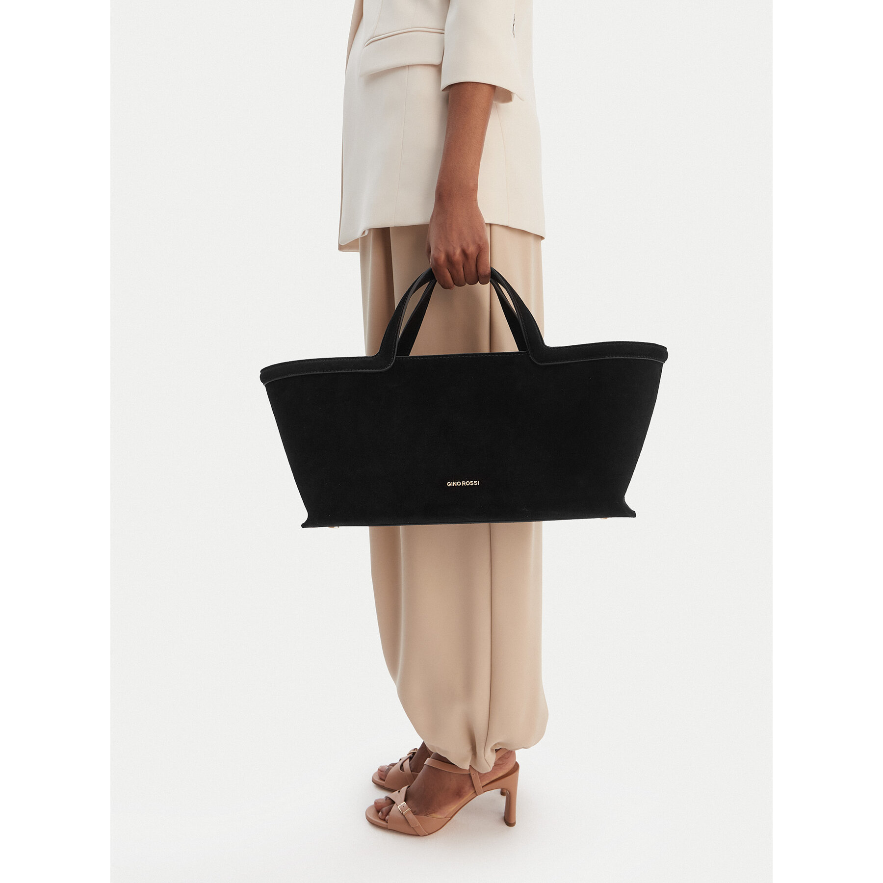 Geantă GINO ROSSI EO-LA224-19153B Negru