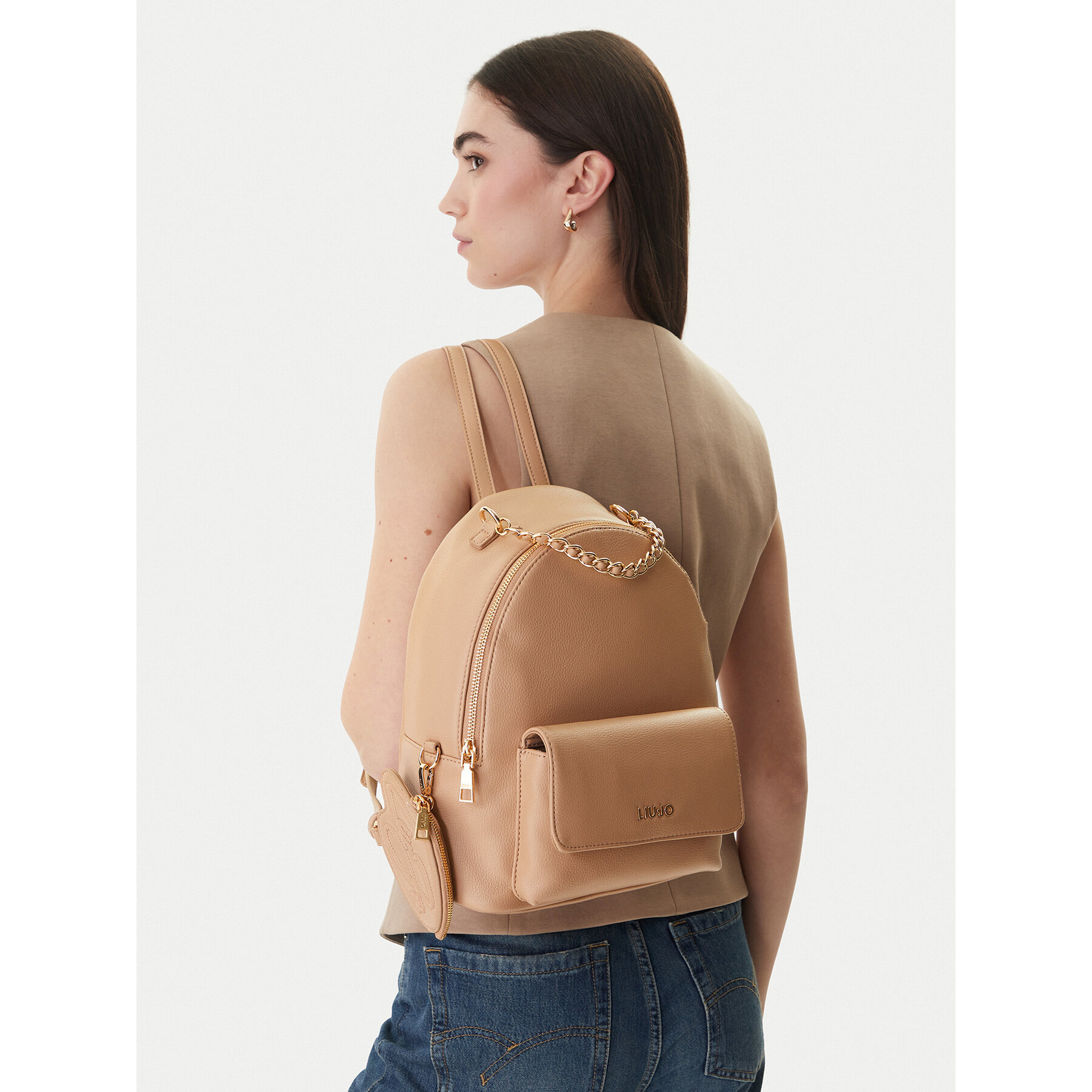 Ruksak Liu Jo AA6324 E1012 Smeđa
