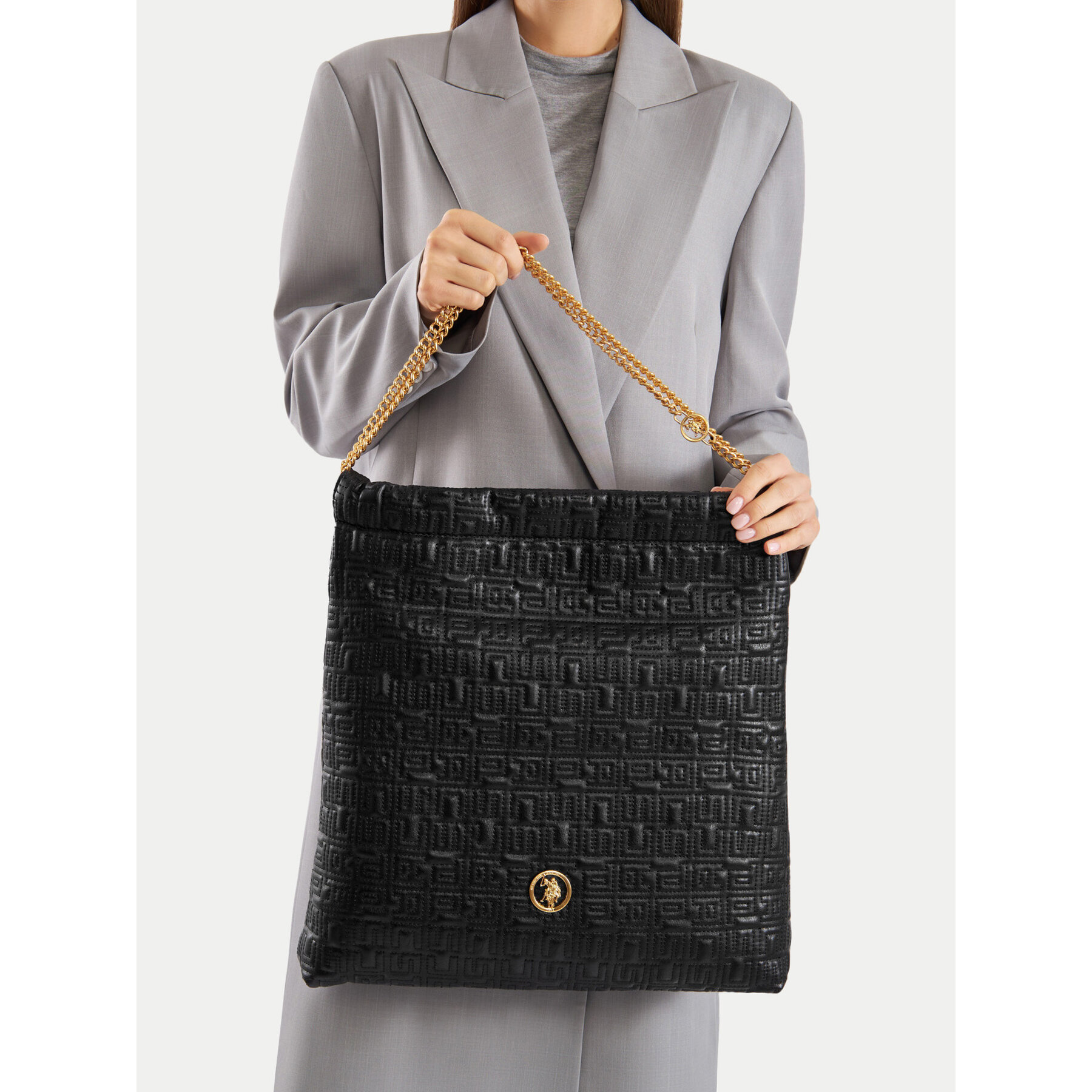 Τσάντα U.S. Polo Assn. BIUXT8405WVP Μαύρο