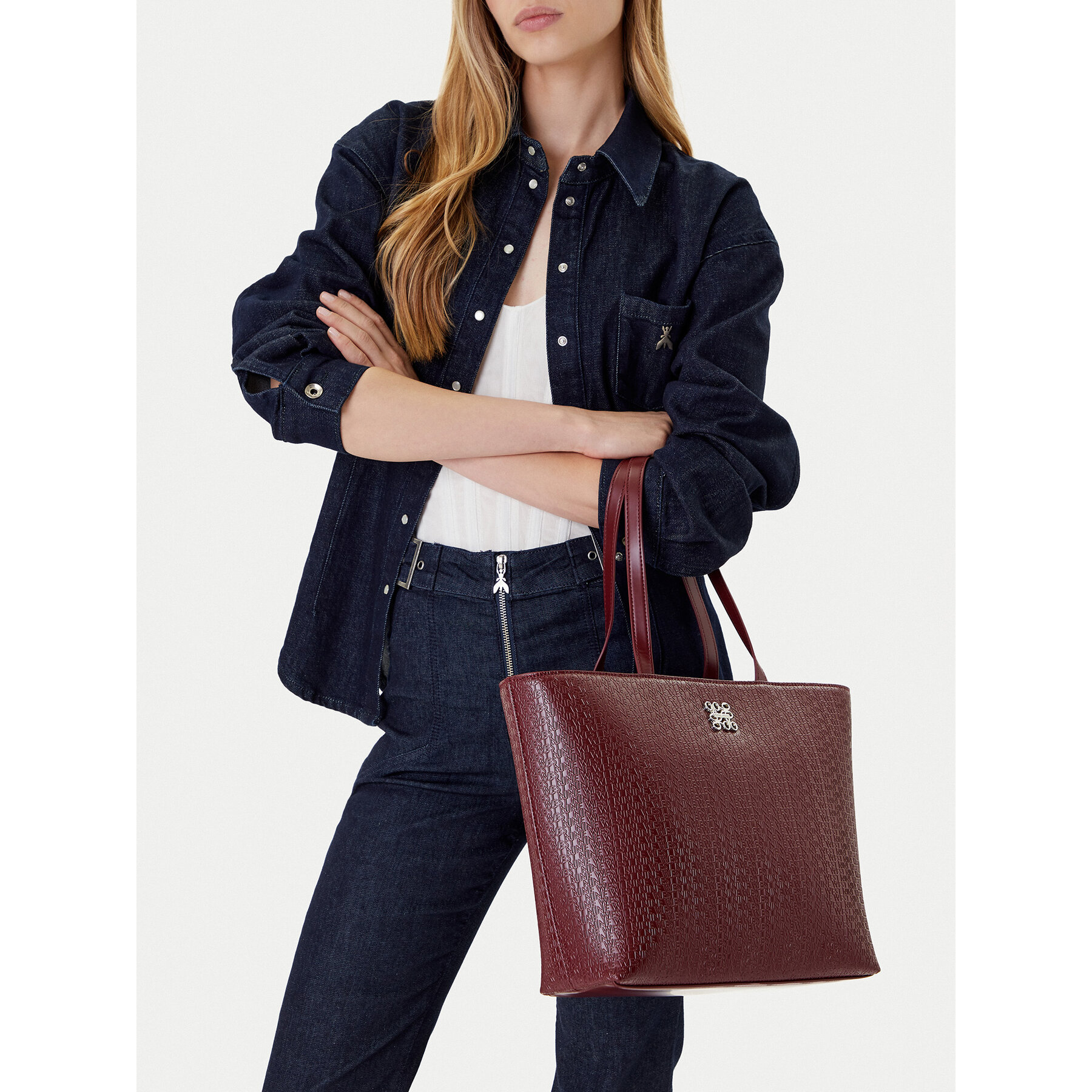 Дамска чанта Nine West CEO-HAMPSHIRE-IV-LDA8170 Бордо