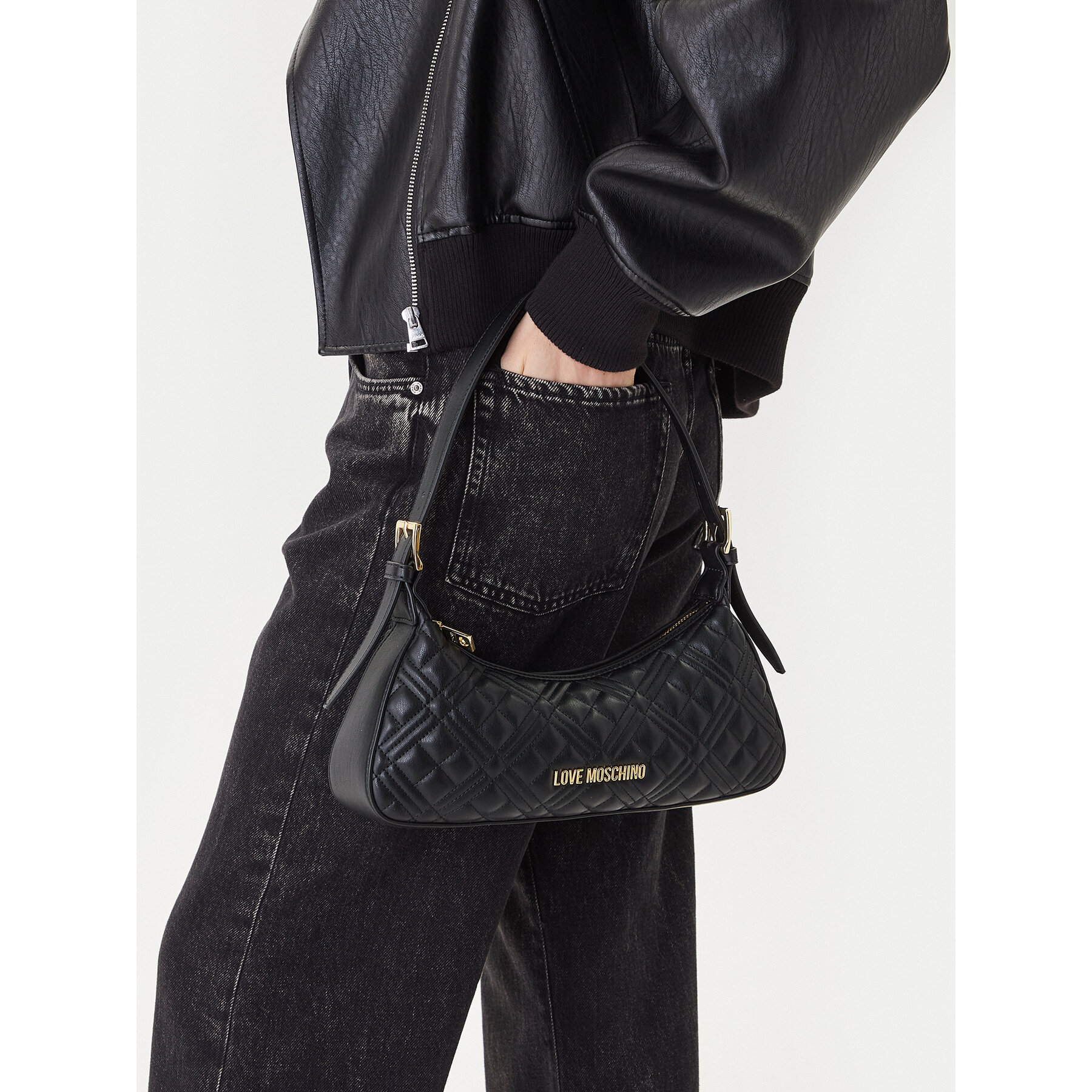 Torbica LOVE MOSCHINO JC4142PP0NLA0000 Crna