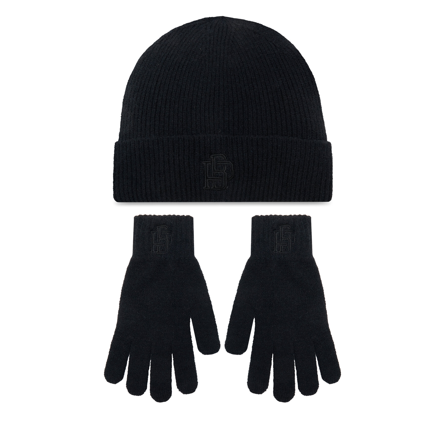 Conjunto de guantes y gorro Jack&Jones 12264109 Negro
