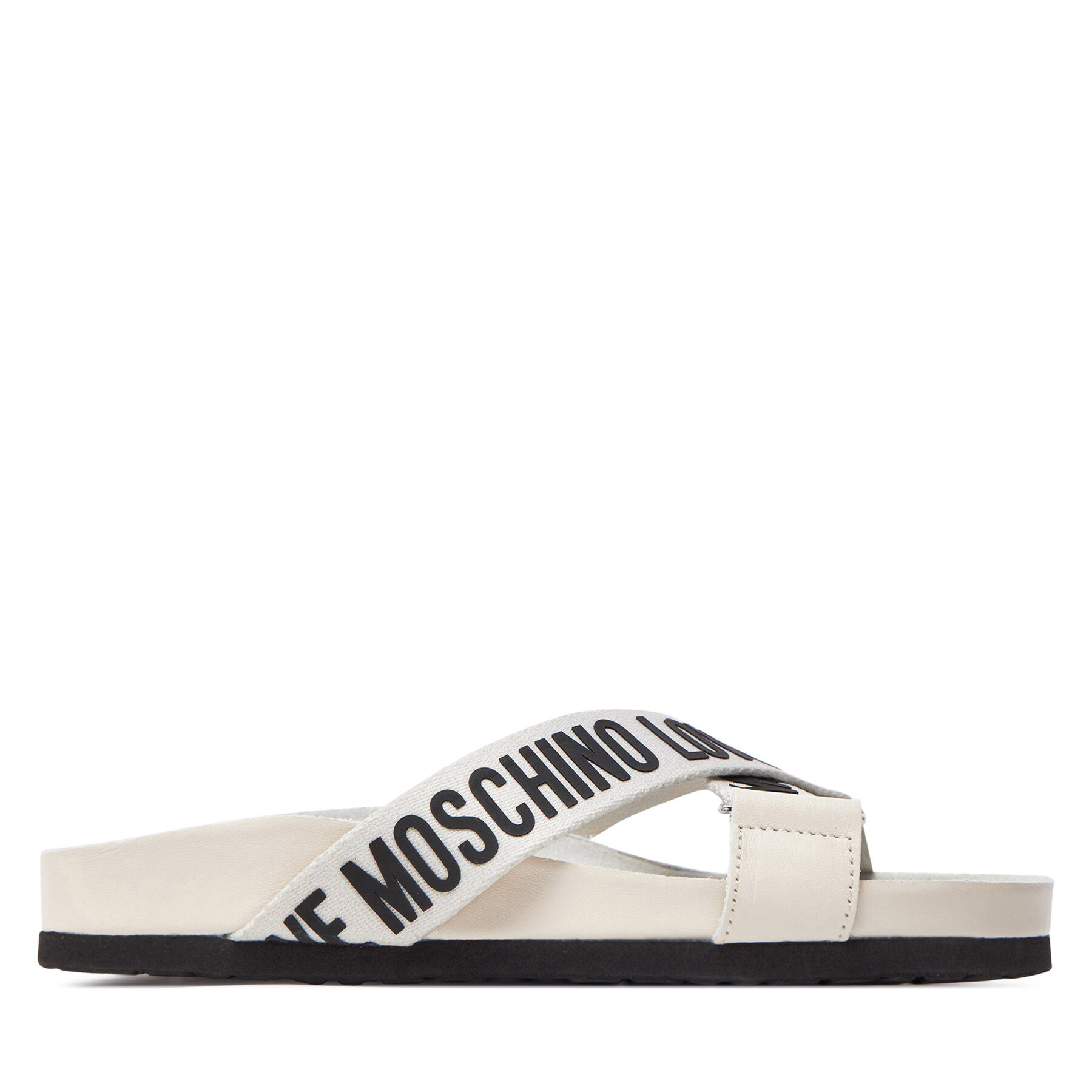 LOVE MOSCHINO Παντόφλες LOVE MOSCHINO JA28263G0IIX110A Εκρού