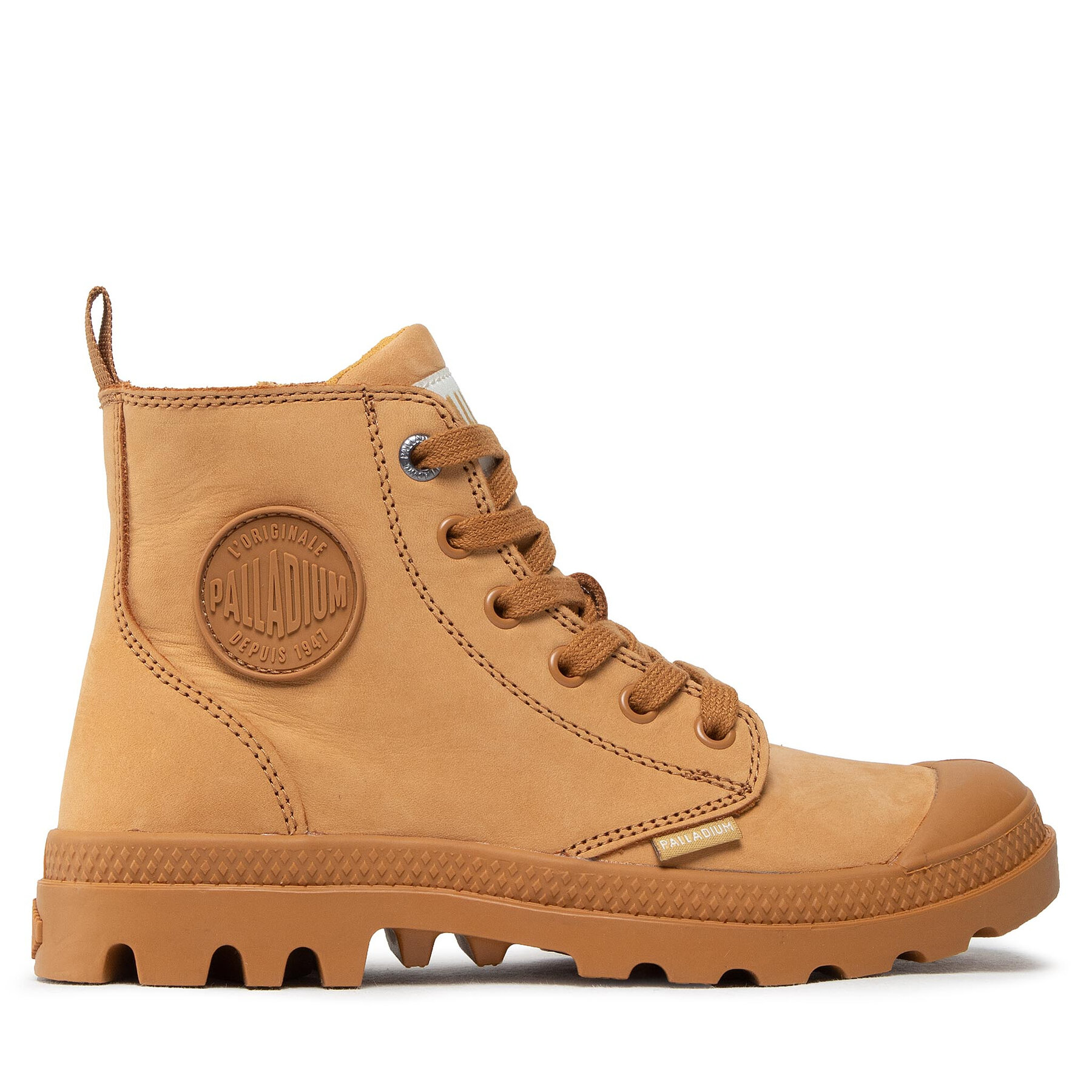 Női Bakancs Palladium, Méret: 36, Barna, Pampa Hi Zip Nbk 96440-717-M
