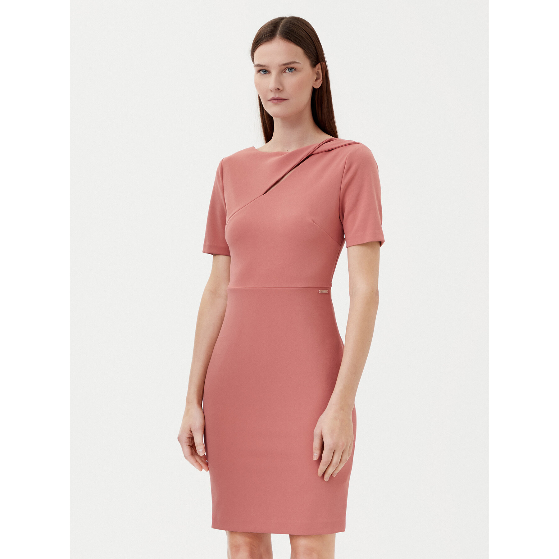 Calvin Klein Coctailkleid K20K208174 Rosa Regular Fit