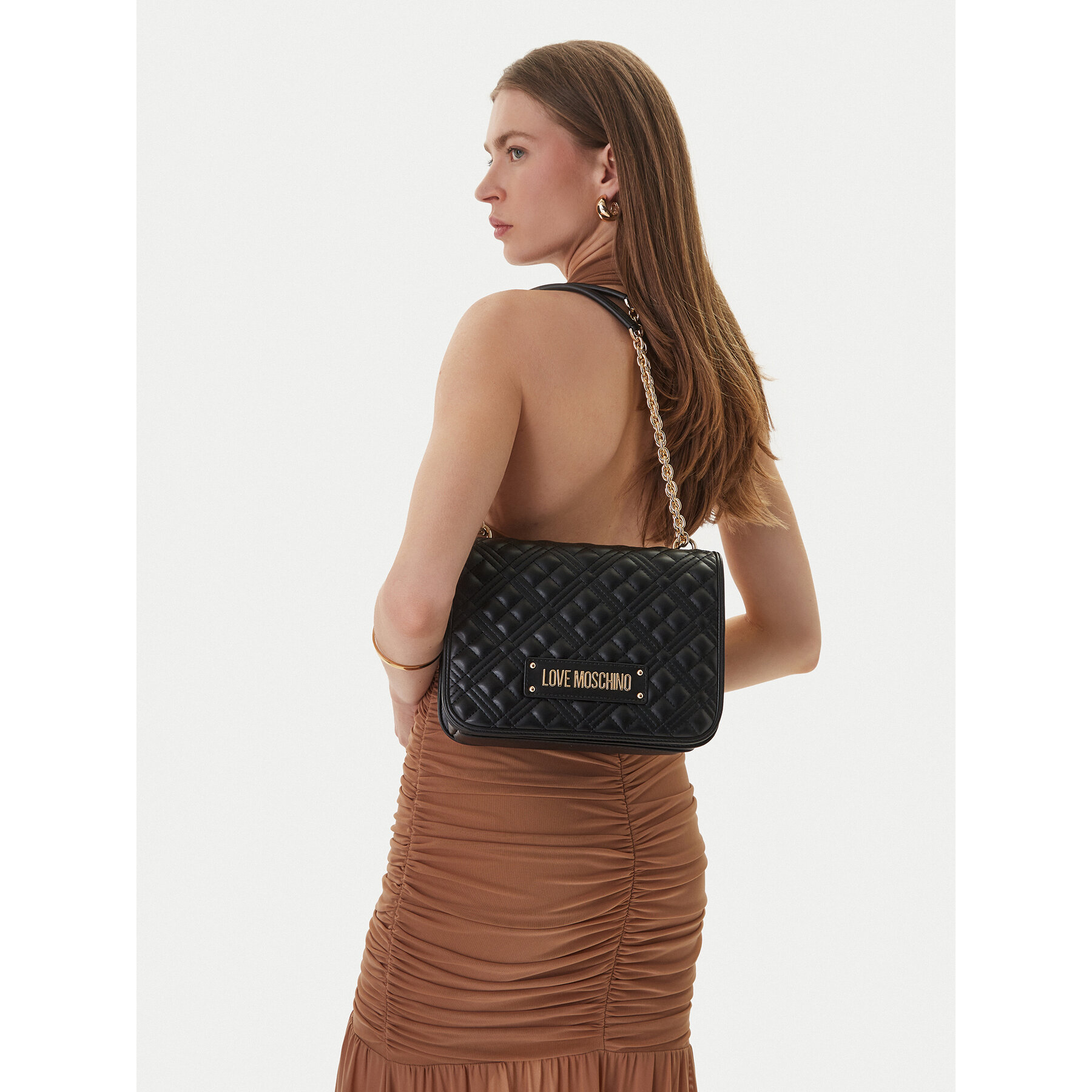 Geantă LOVE MOSCHINO JC4000PP1OLA0000 Negru
