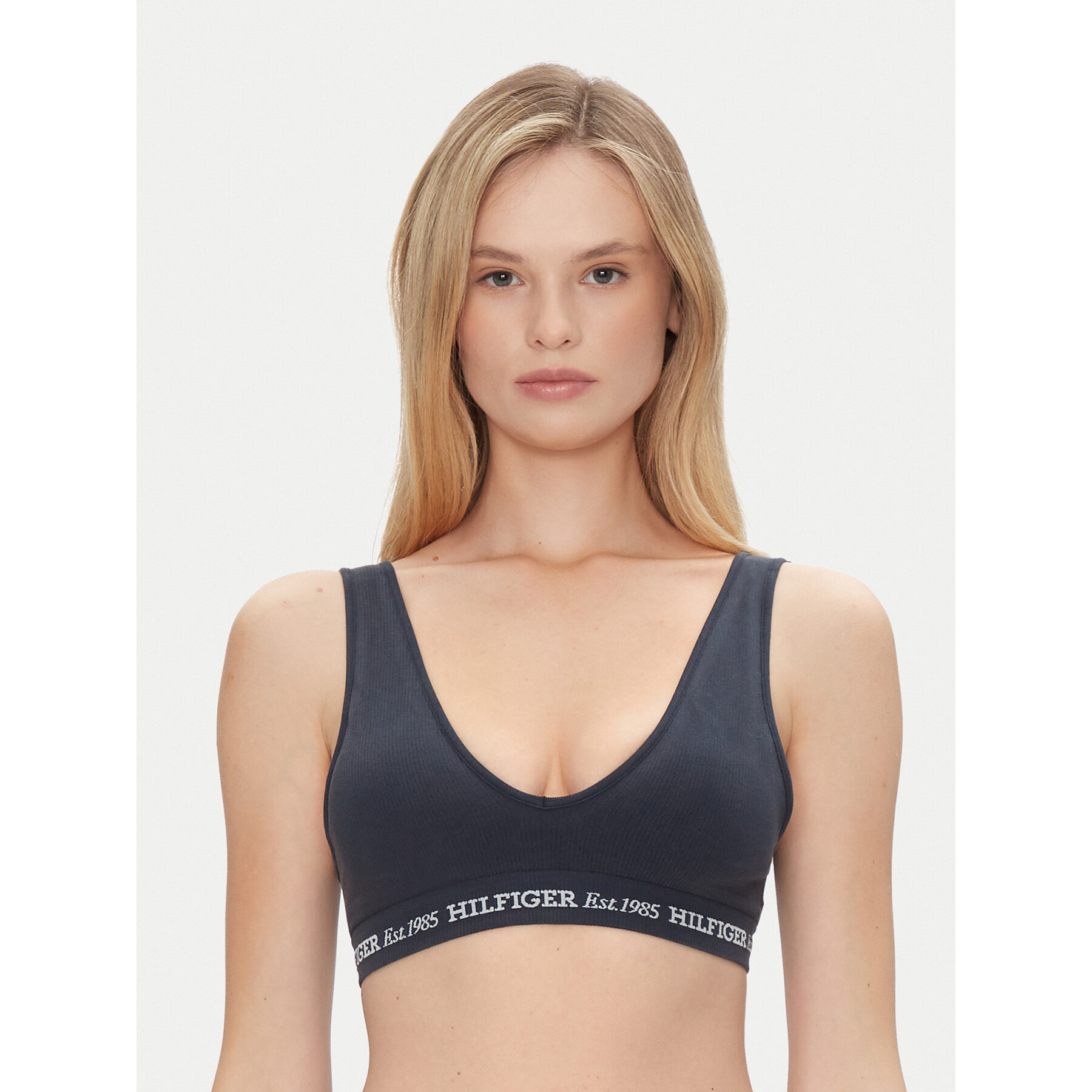 Tommy Hilfiger Reggiseno top UW0UW05726 Blu scuro, Taglia M, taglia : M