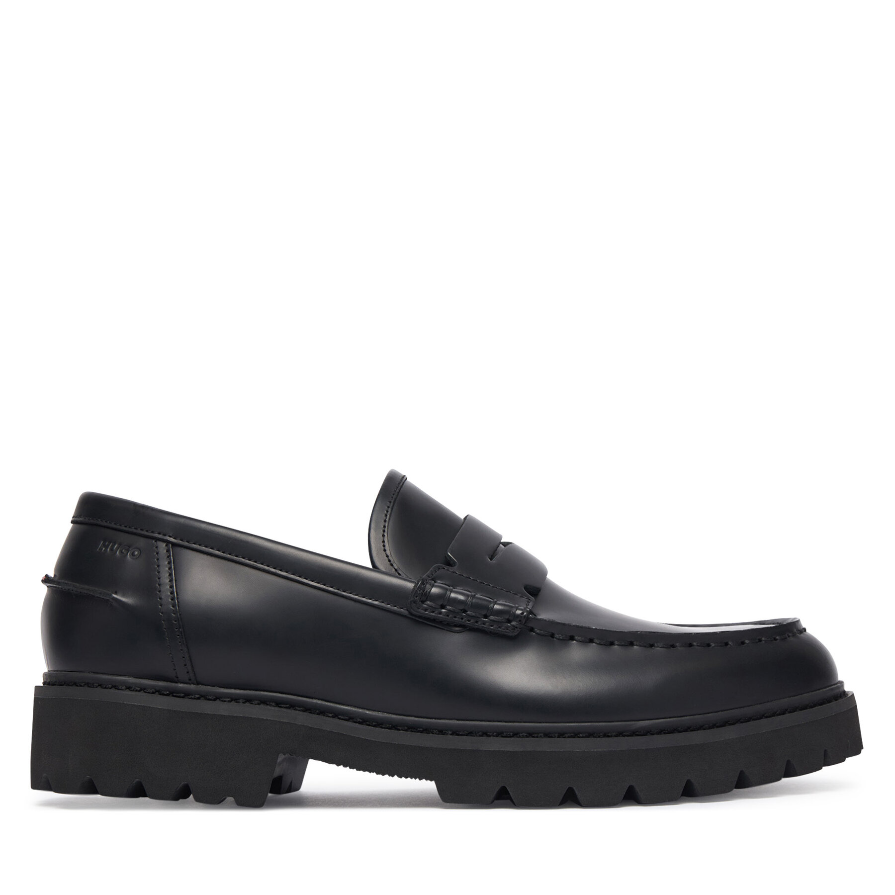 Loaferice HUGO Draven 50573677 Crna