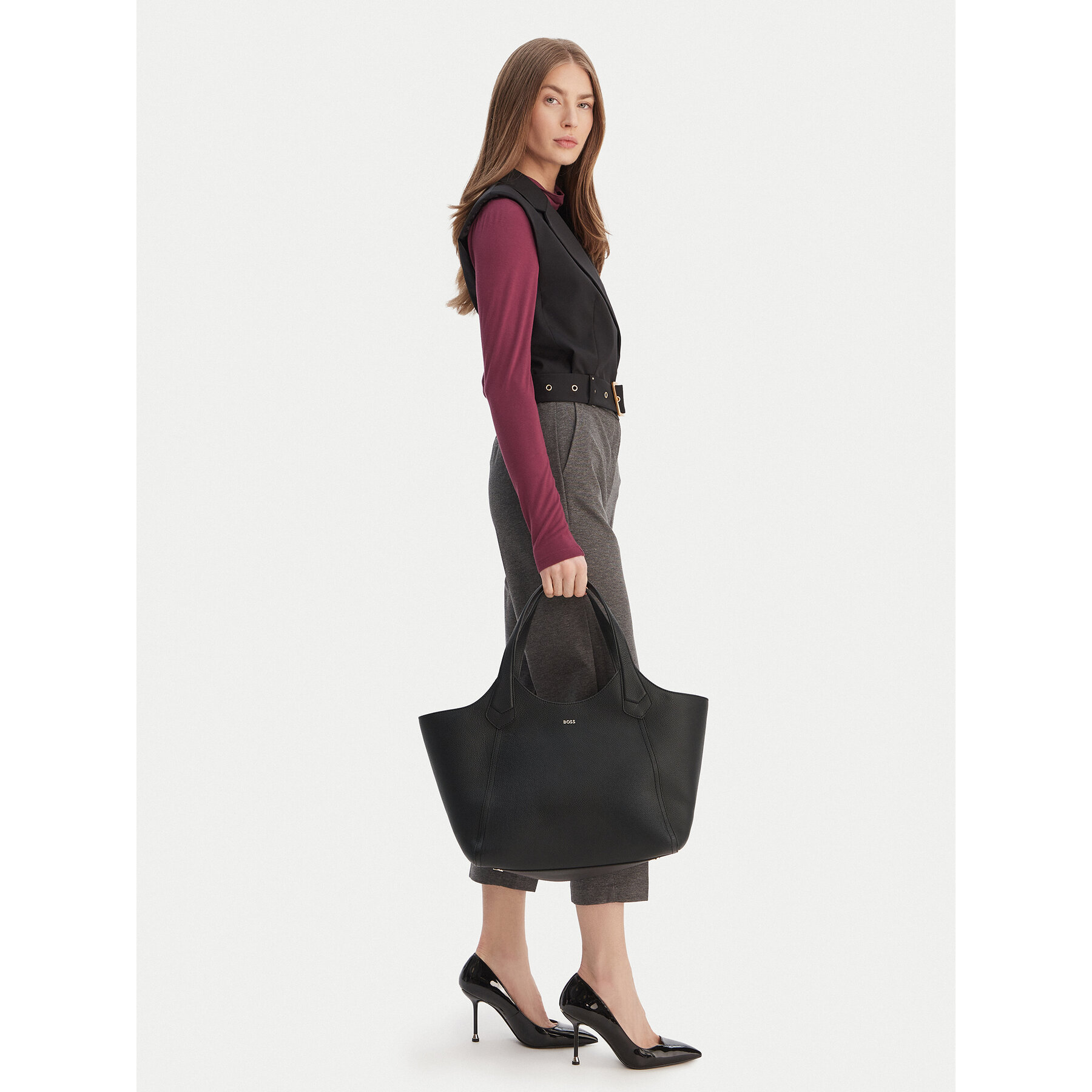 Geantă BOSS 50563395 Negru