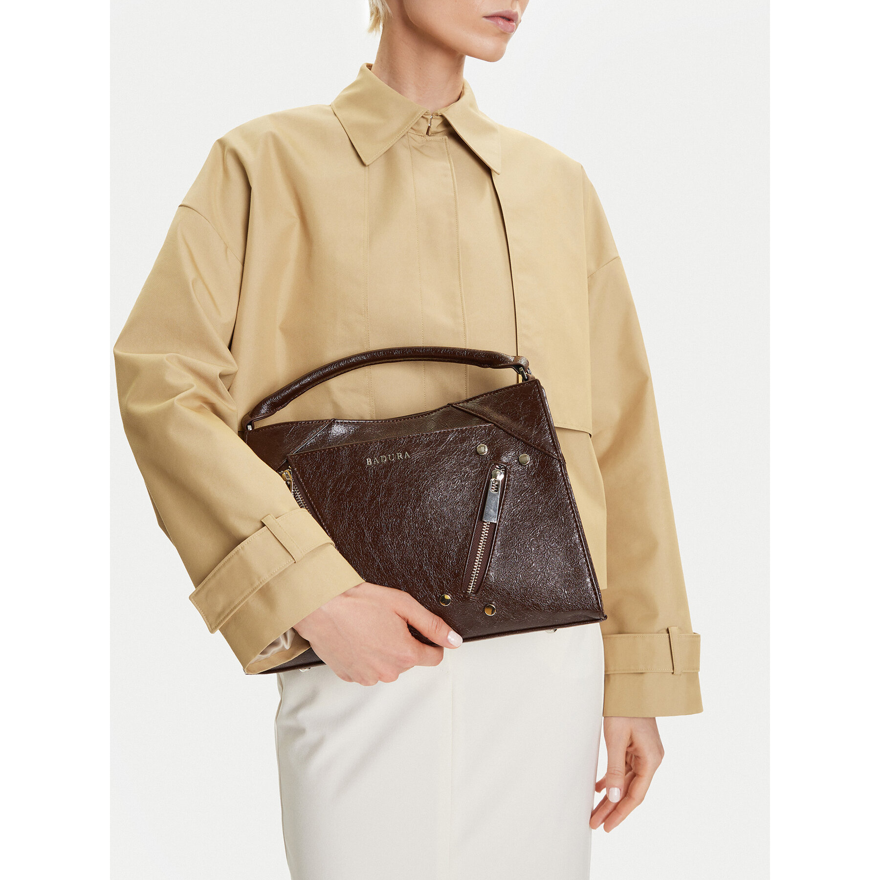 Geantă Badura EO-ALAIA-KQ29 Maro