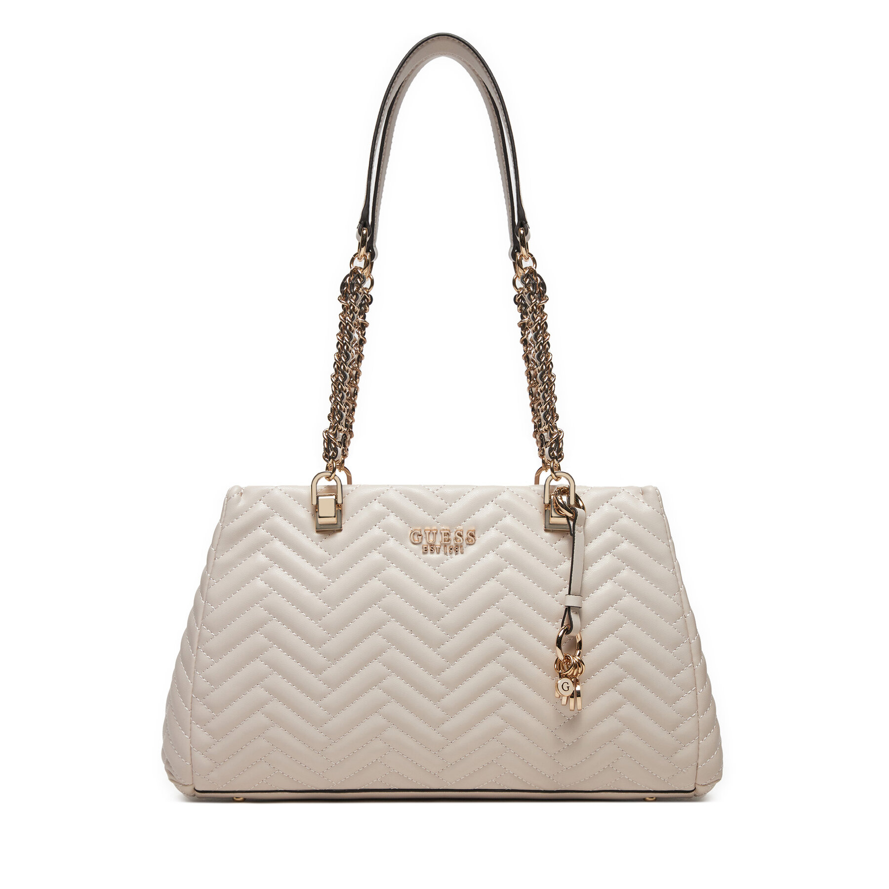 Handväska Guess HWQG95 08090 Écru