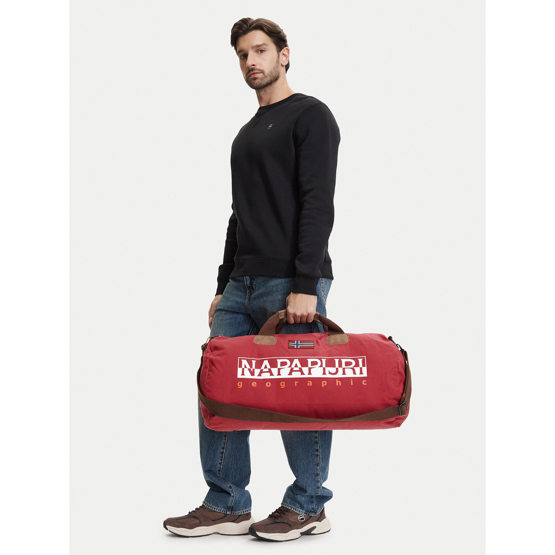 Napapijri Τσάντα Σαββατοκύριακου Napapijri NP0A4GGMR501 Κόκκινο