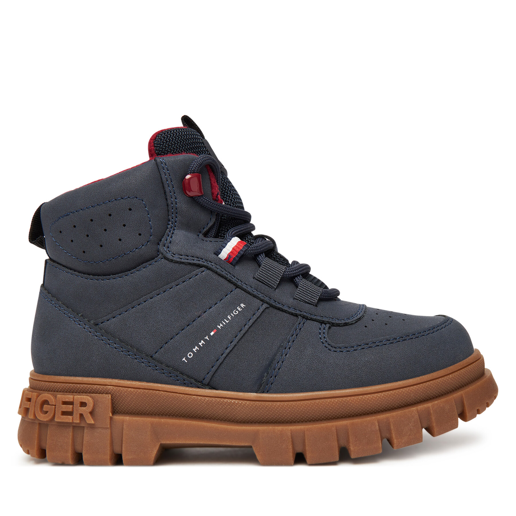 Bakancs Tommy Hilfiger T3X5-34129-1696 S Sötétkék