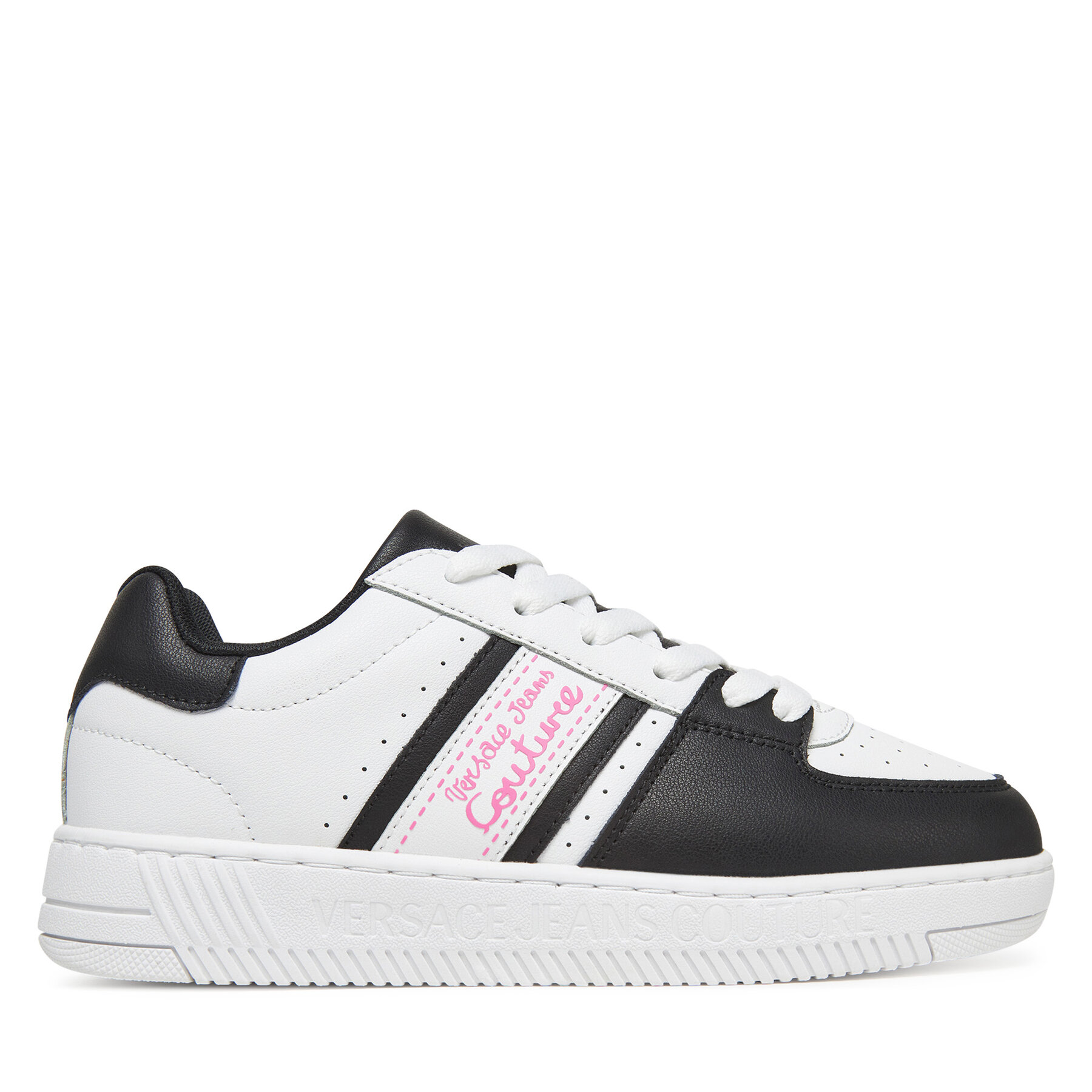 Dámske Sneakersy Versace Jeans Couture, Rozmer: 39, Čierna, 78VA3SJ7