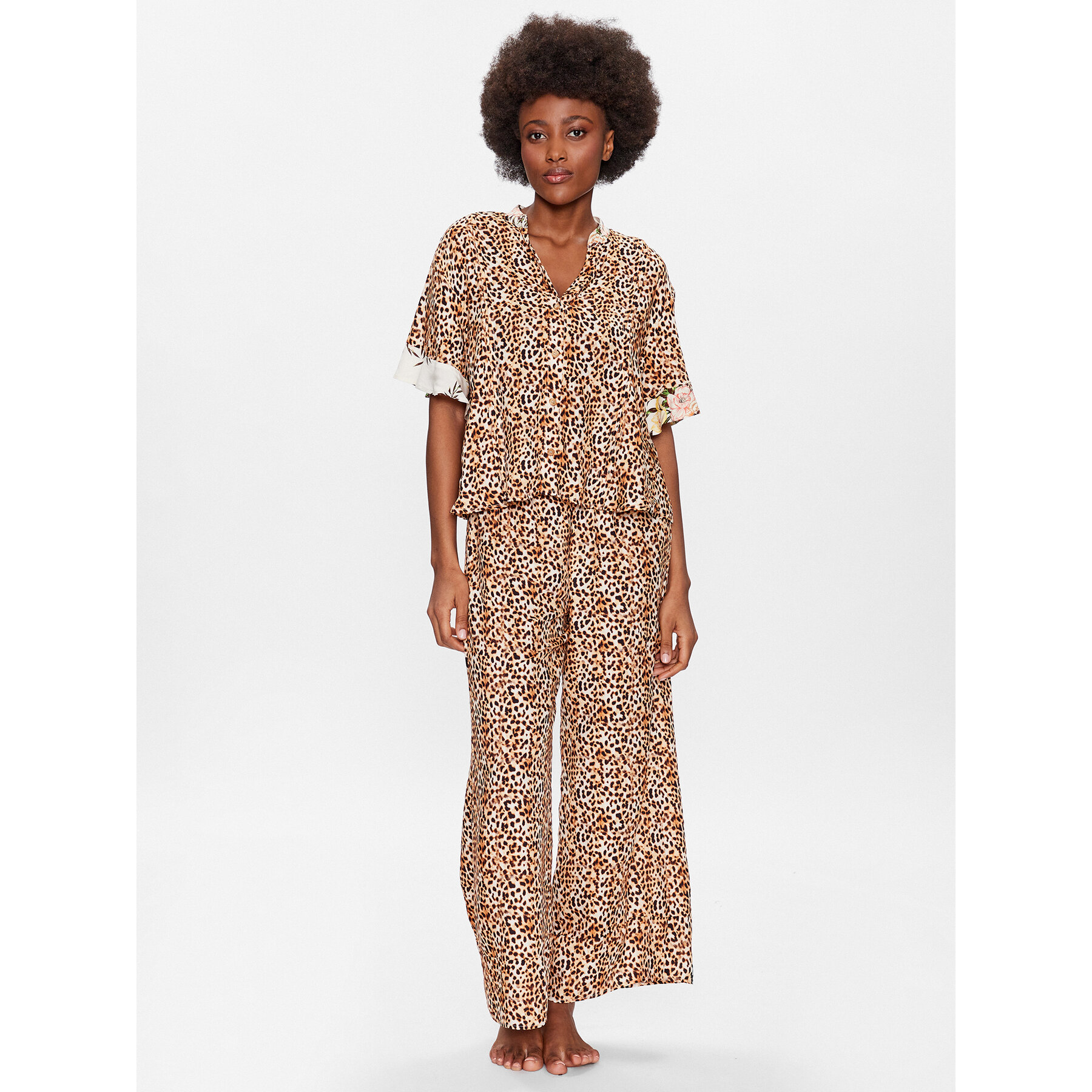 Maaji Pigiama 1057ZPS004 Marrone Relaxed Fit