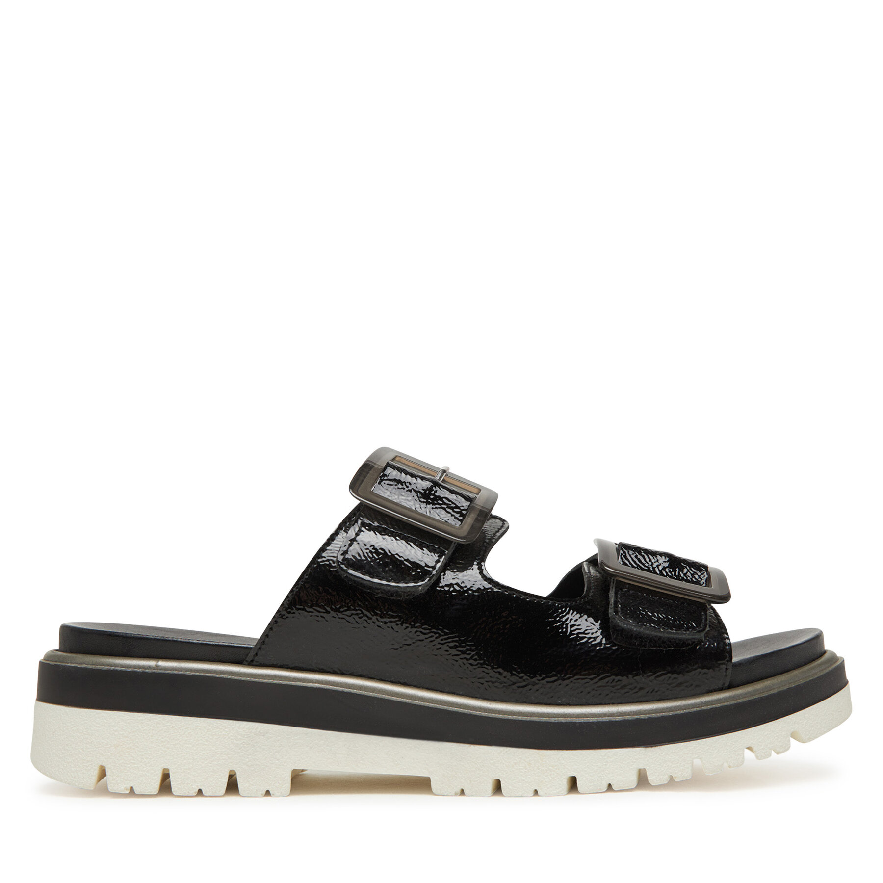 Damen Pantoletten Ara, Schuhgröße 37, Schwarz, 12-21011-01