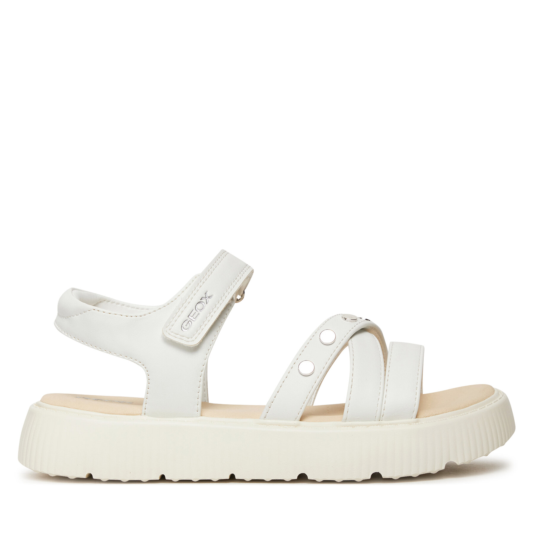 Dziecięce Sandały Geox, Rozmiar 39 Biały J Sandal Kodette Gir J45DBI 0003W C1000 D