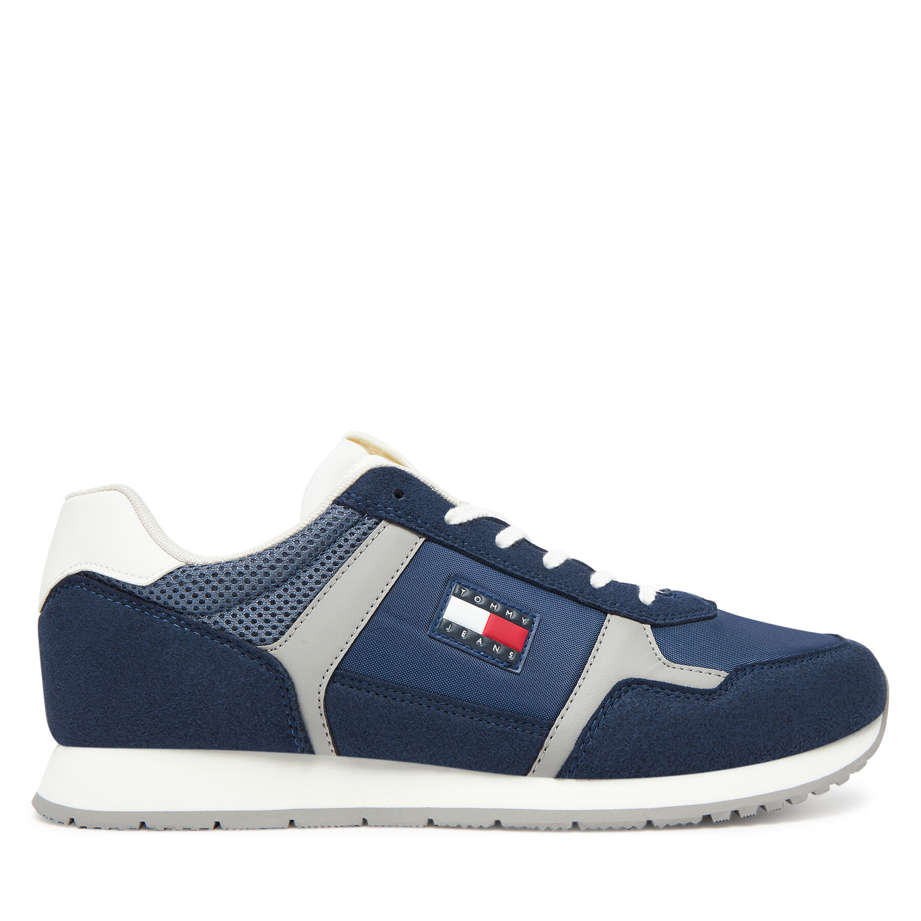 Sneakersy Tommy Jeans Tjm Runner Casual EM0EM01590 Tmavomodrá