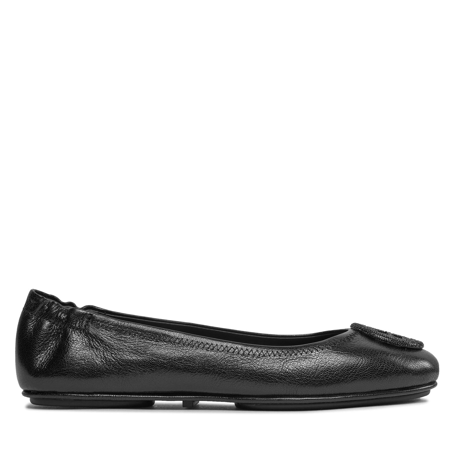 Dámske Baleríny Tory Burch, Rozmer: 36, Čierna, Minnie Travel Ballet Pave 155637