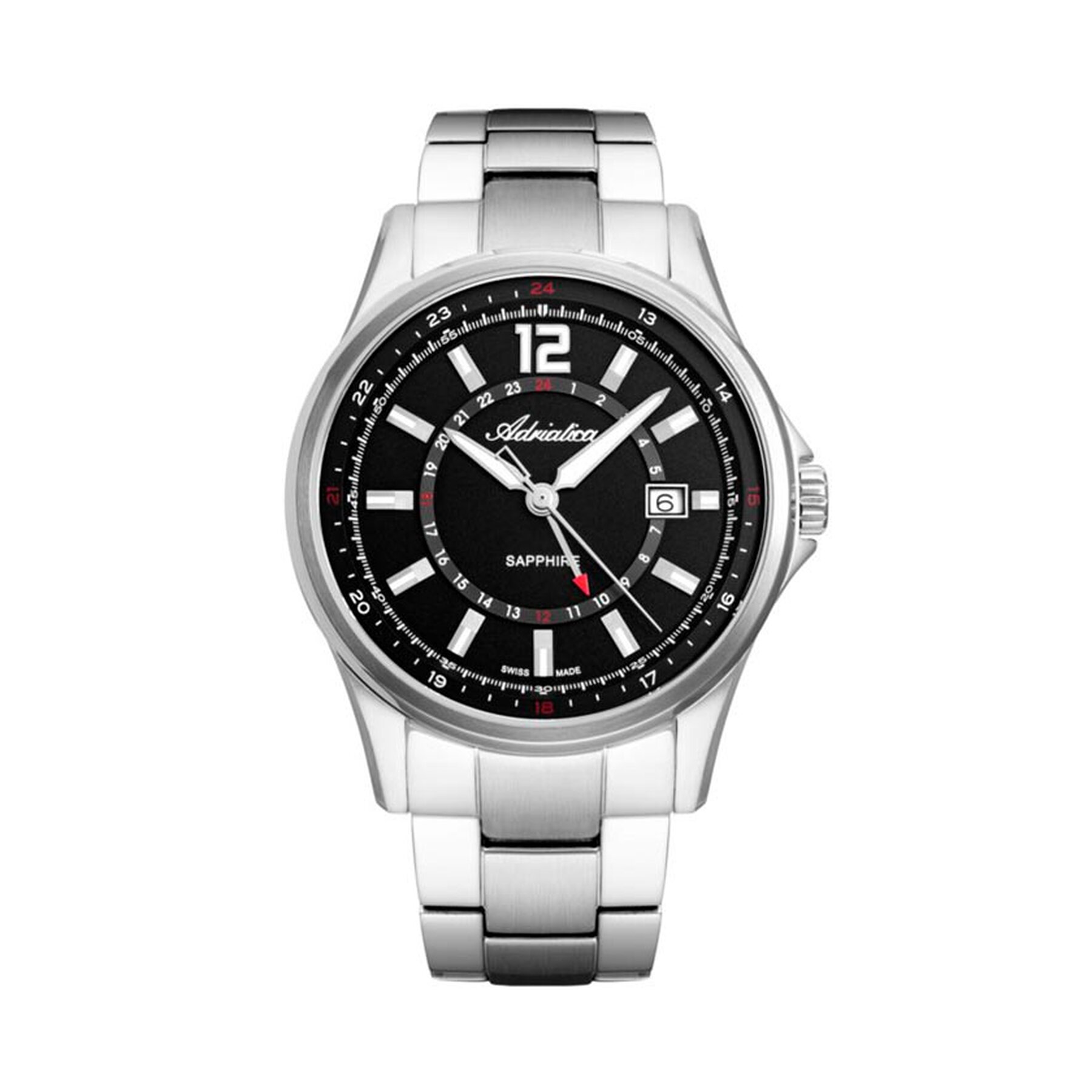 

Годинник Adriatica A8325.5154Q Silver, Срібний