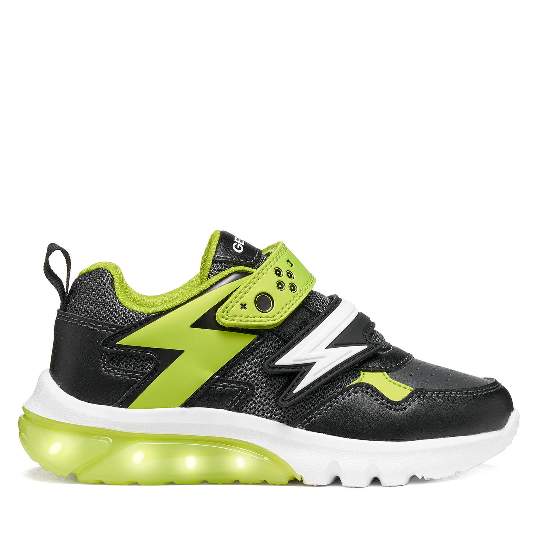 Sneakers Geox J Ciberdron Boy J66LBB 0BC14 C0802 M Negru