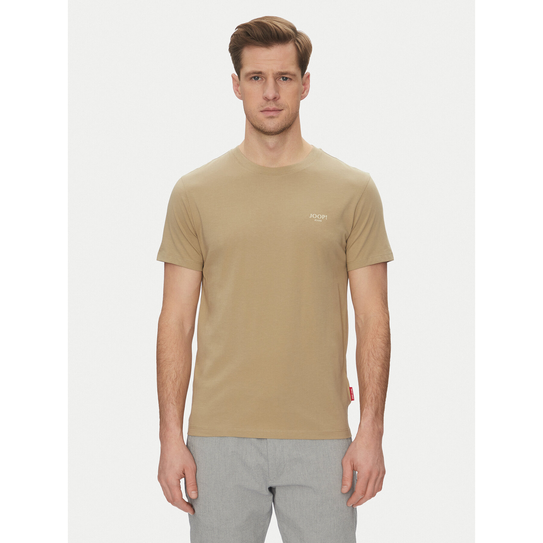JOOP! Jeans Póló 15 JJJ-32Alphis 30045926 Bézs Modern Fit