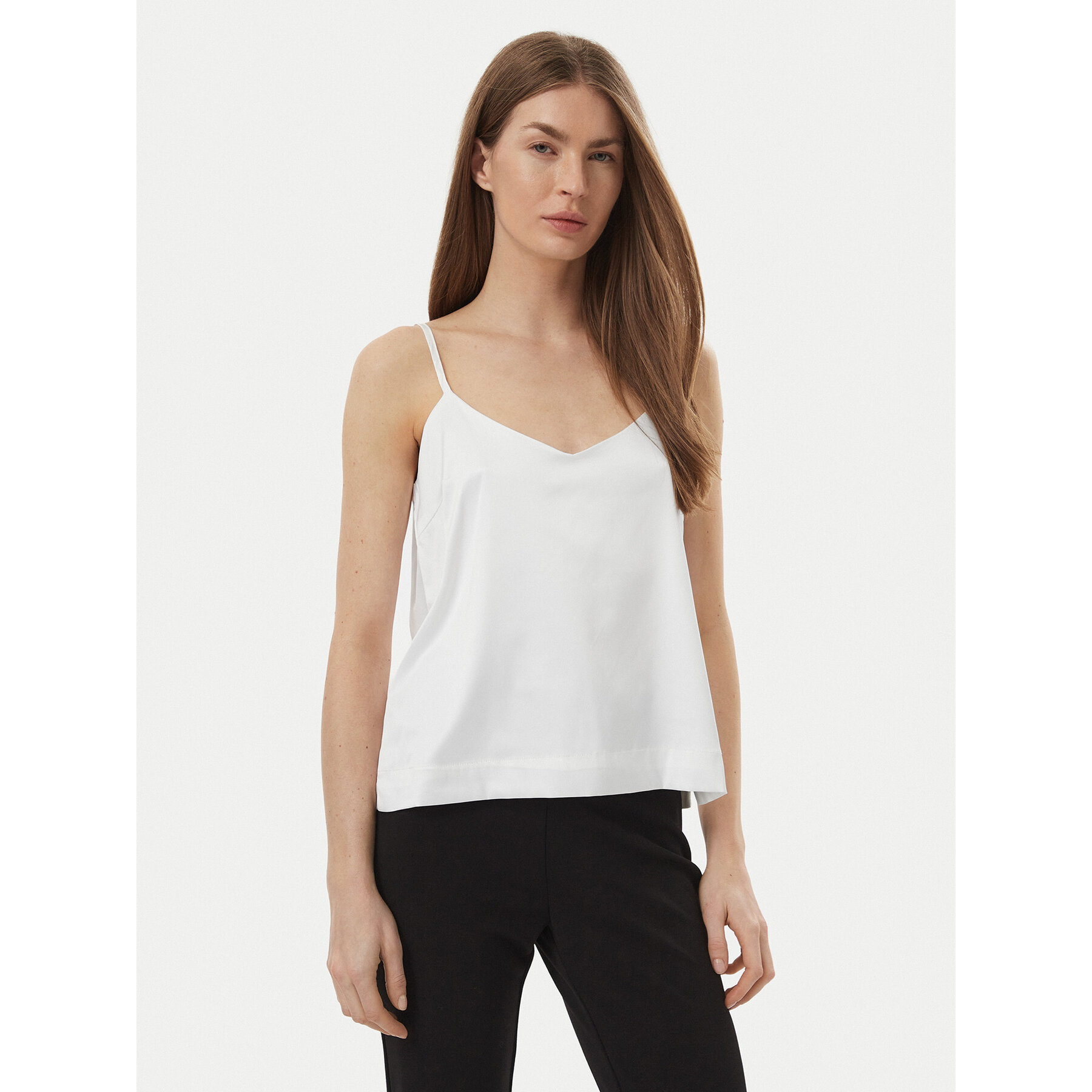 Simple Top 62TSLED102 Weiß Regular Fit