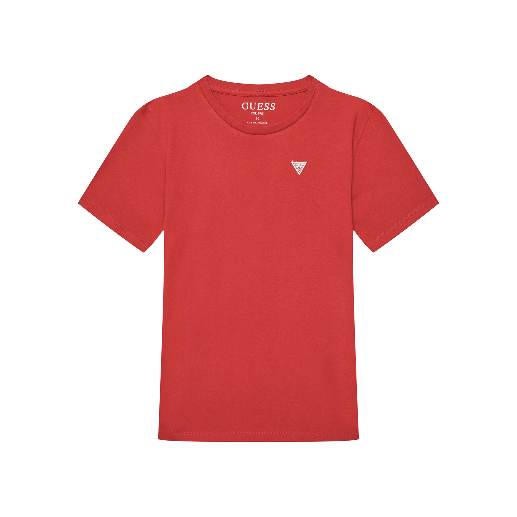 Guess T-shirt L5YI38 K5M20 Rosso Regular Fit