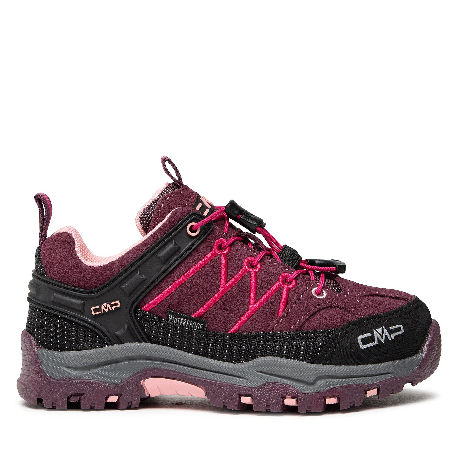 Kinder Trekkingschuhe CMP, Schuhgröße 31, Violett, Rigel Low Trekking Wp 3Q13244