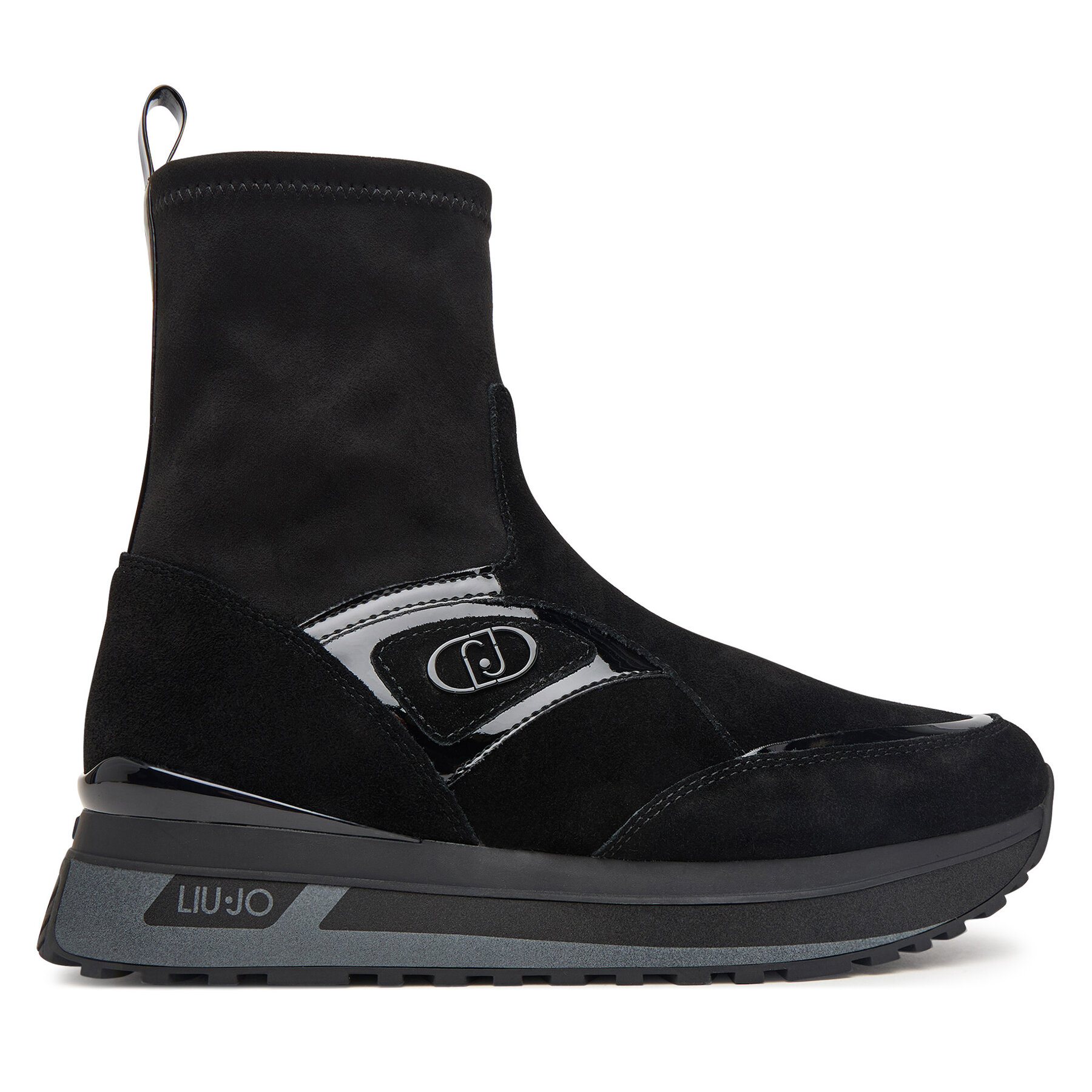 Sneakersy Liu Jo Maxi Wonder 104 BF6107 PX962 Čierna