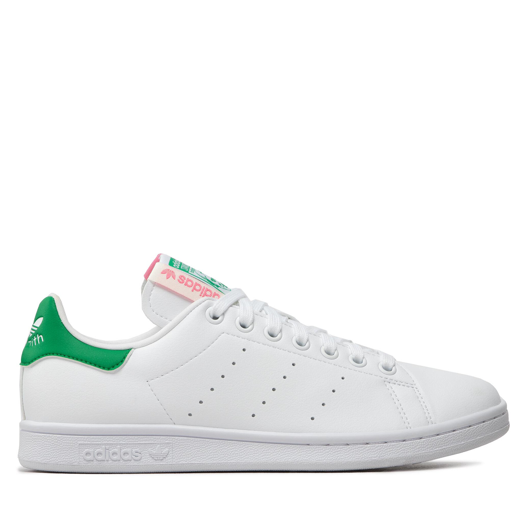 Comprar en oferta Adidas Stan Smith Mujer blanco/verde/rosa (GY1508)