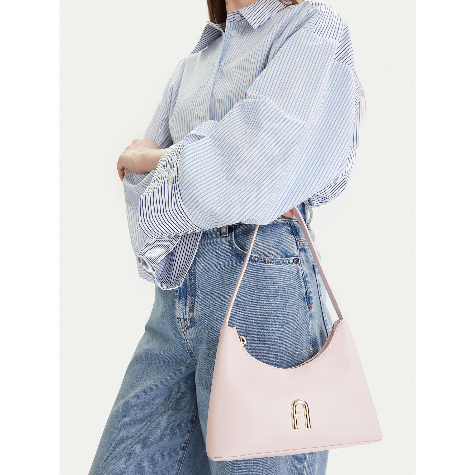 Дамска чанта Furla Diamante Mini WB00863 AX0733 BG 4355S Розов