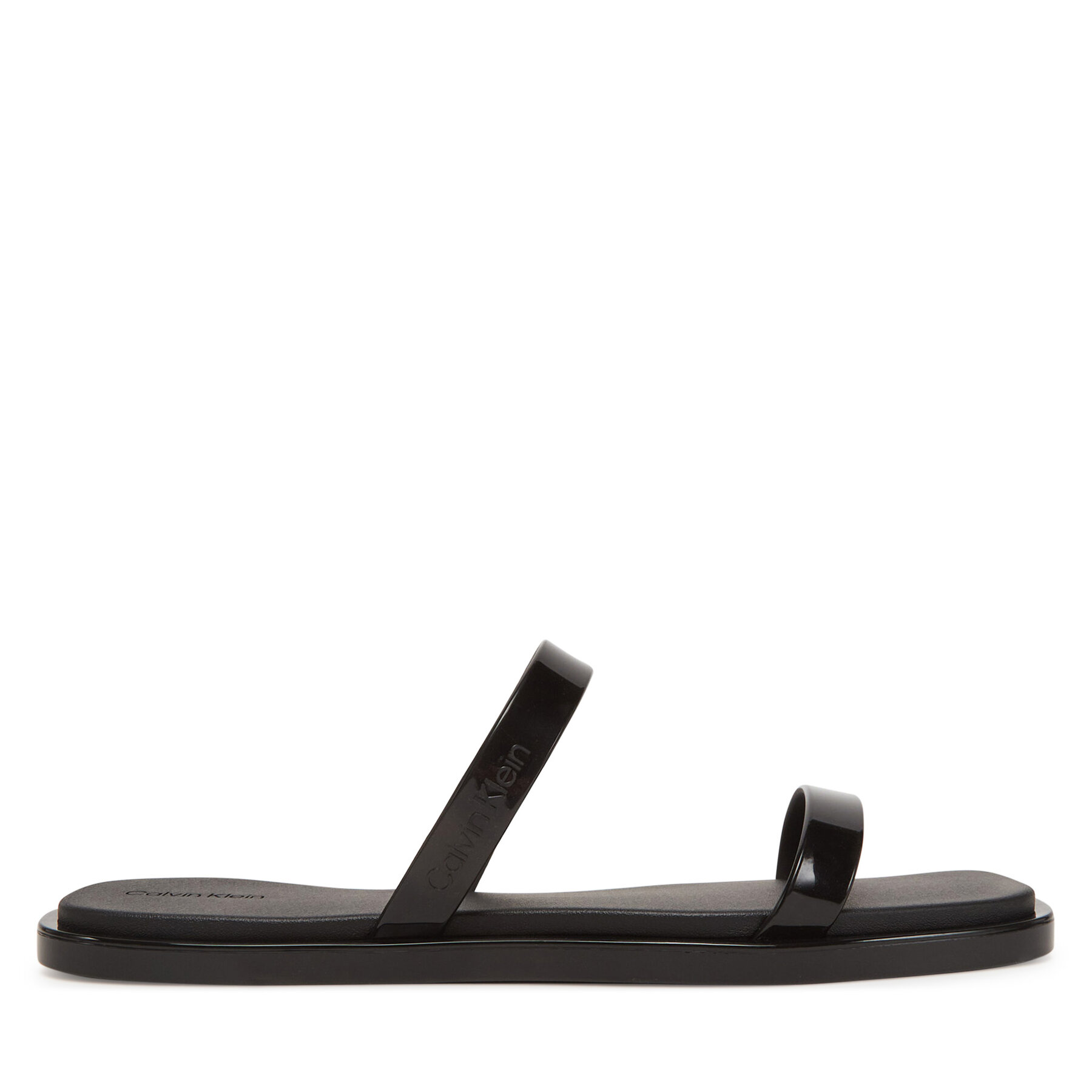 Şlapi Calvin Klein Jelly HW0HW02417 Negru