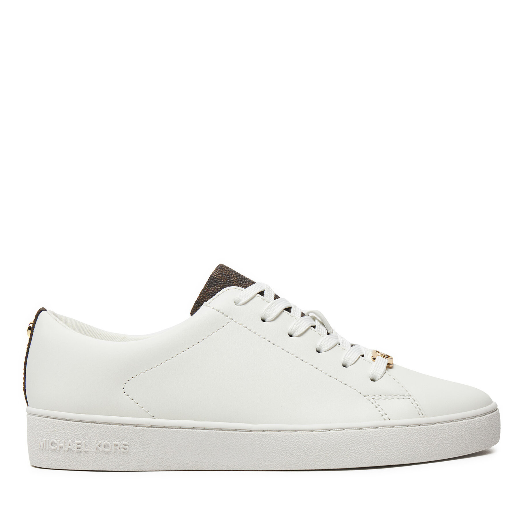 Sneakersy MICHAEL Michael Kors Keaton Lace Up 43R4KTFS2L Biela