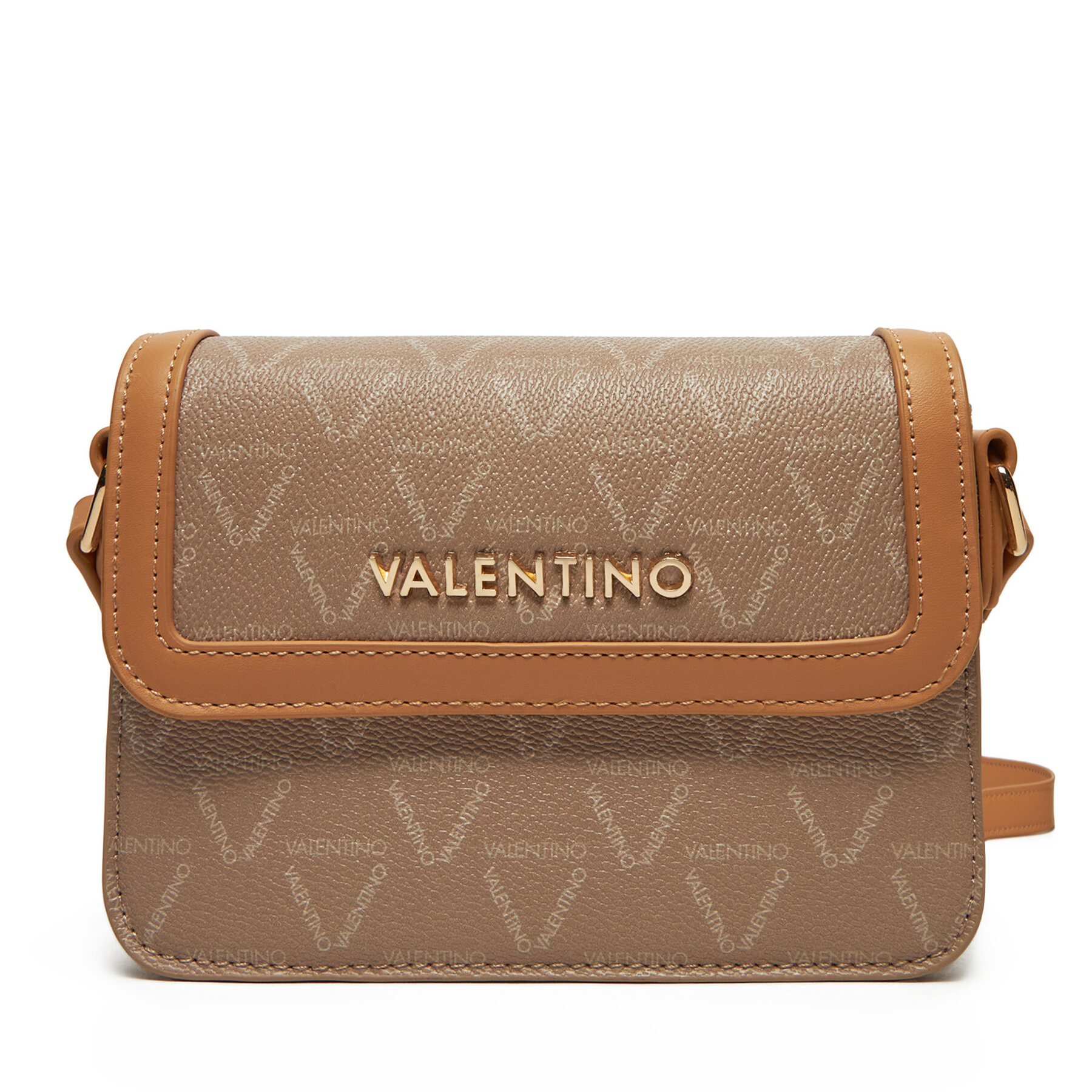 Valentino Τσάντα Valentino Lady Re VBS8GT09 Καφέ
