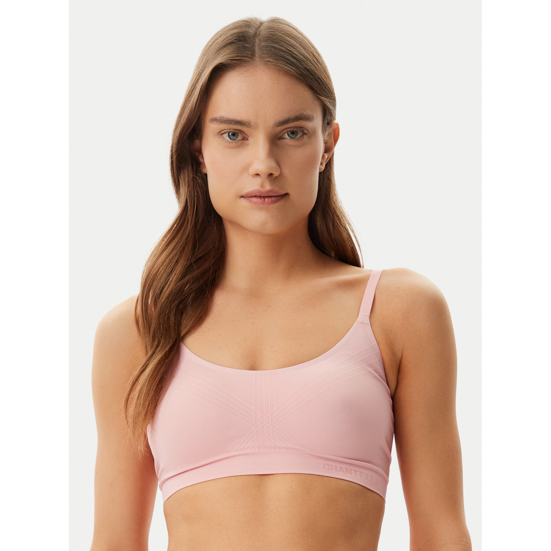 Chantelle Intimo modellante pezzo sopra Smooth Comfort C10U10 Rosa