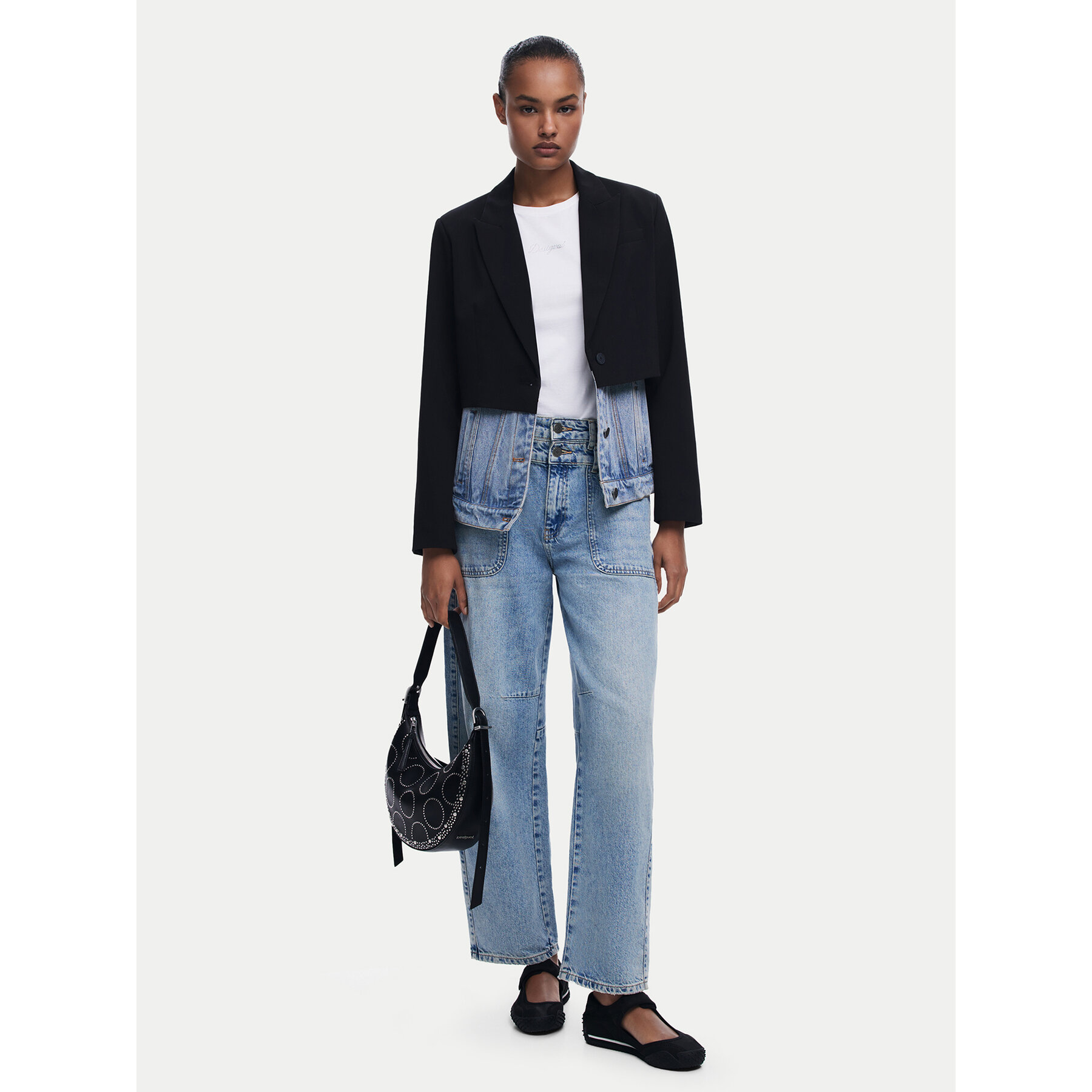 Geantă Desigual 25SAXP68 Negru