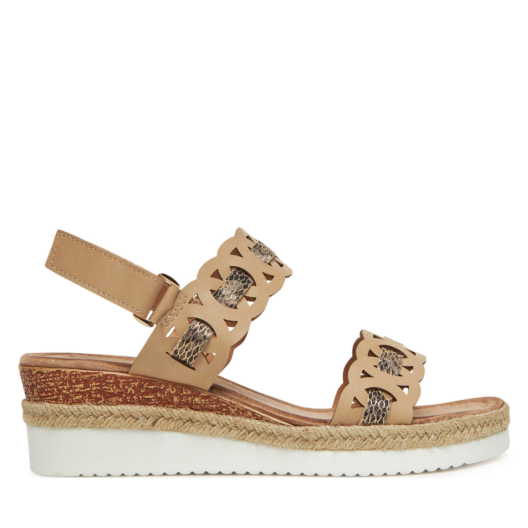 Dámske Espadrilky Clara Barson, Rozmer: 41, Béžová, WS2189-52