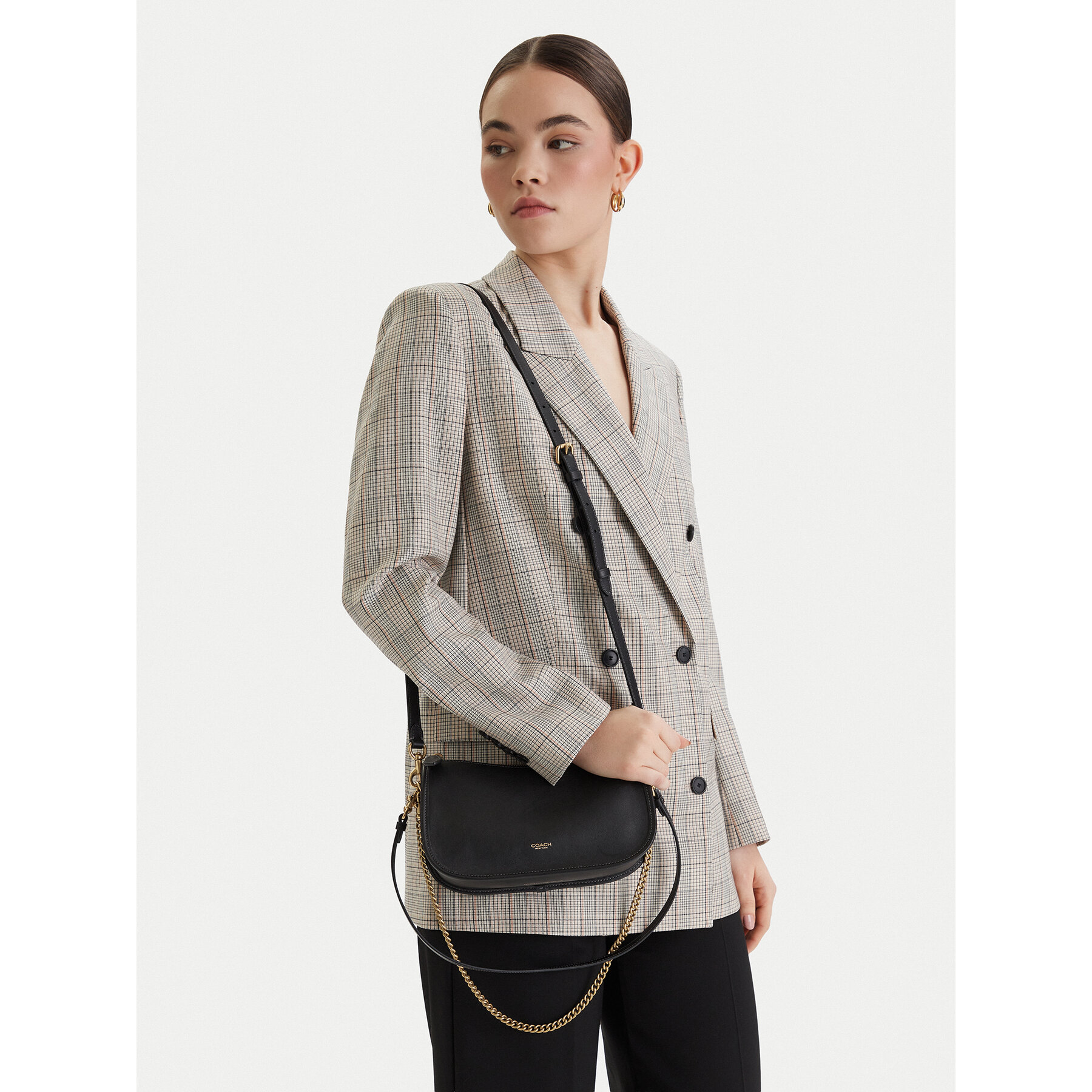 Geantă Coach Waverly CCC36 Negru