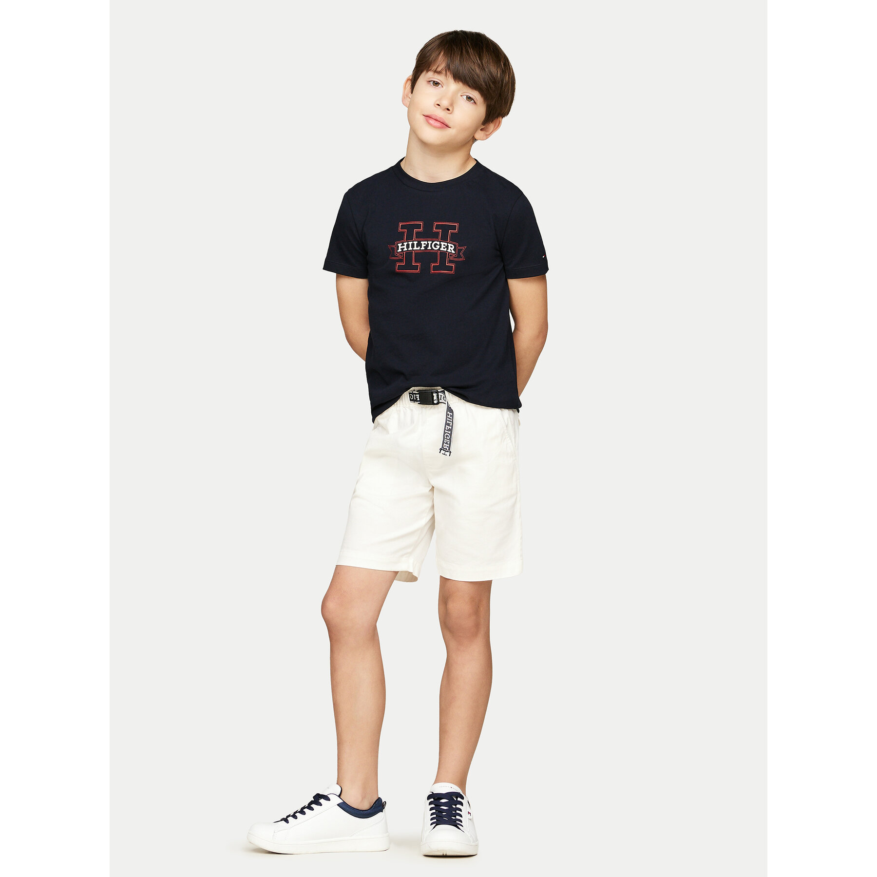 Tommy Hilfiger T-shirt KB0KB09028 Blu scuro Regular Fit