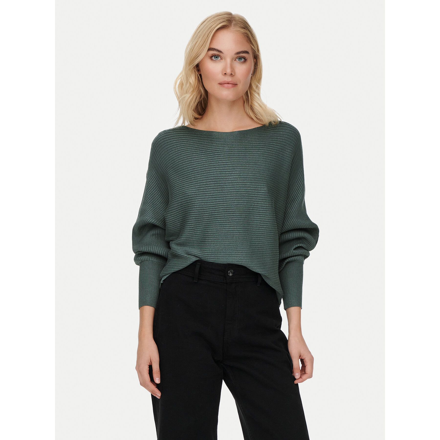 ONLY Pullover Adaline 15226298 Grün Relaxed Fit