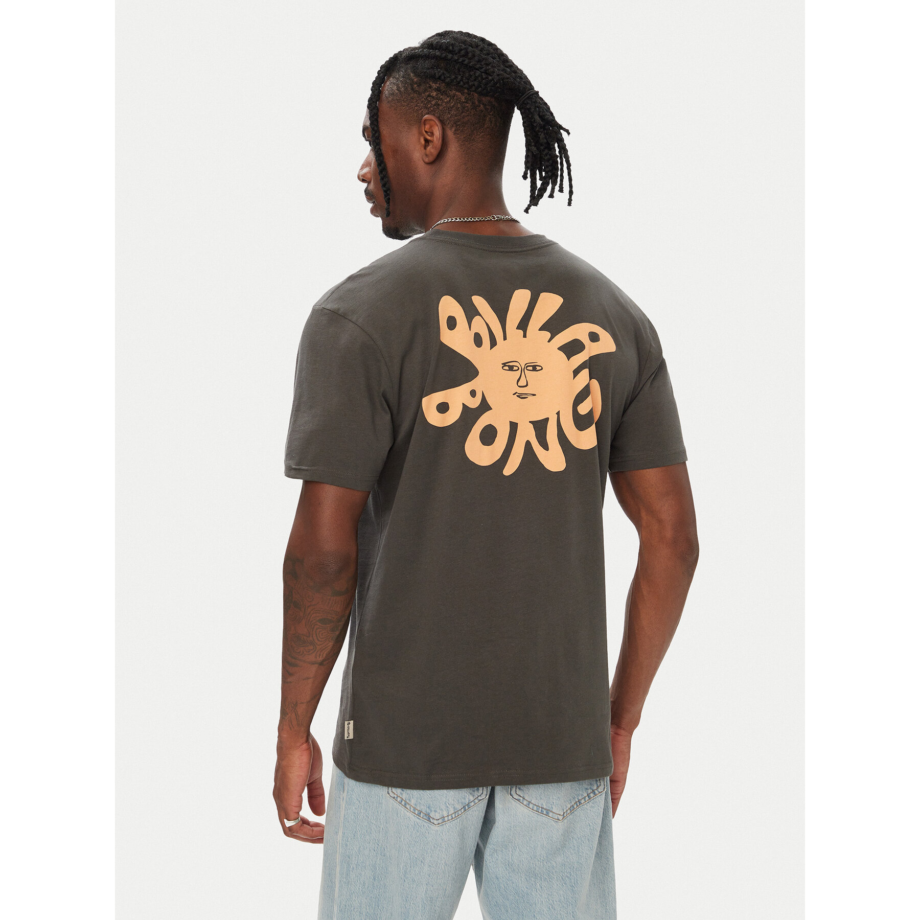 Billabong T-Shirt EBYZT00651 Dunkelgrau Regular Fit
