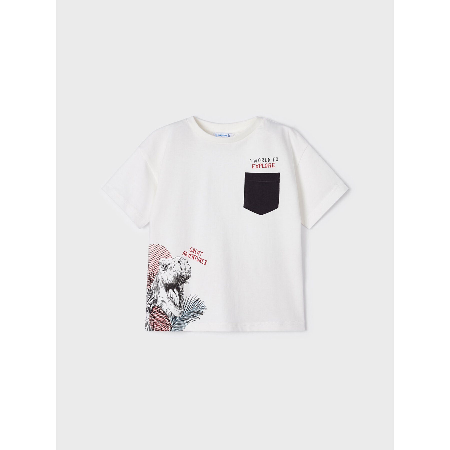 Mayoral T-Shirt 3005 Λευκό Regular Fit