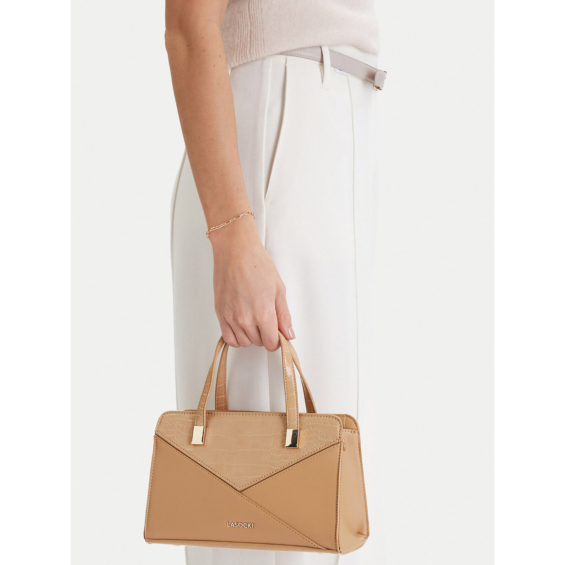 Дамска чанта Lasocki CEO-LSK-M-001-09 Бежов