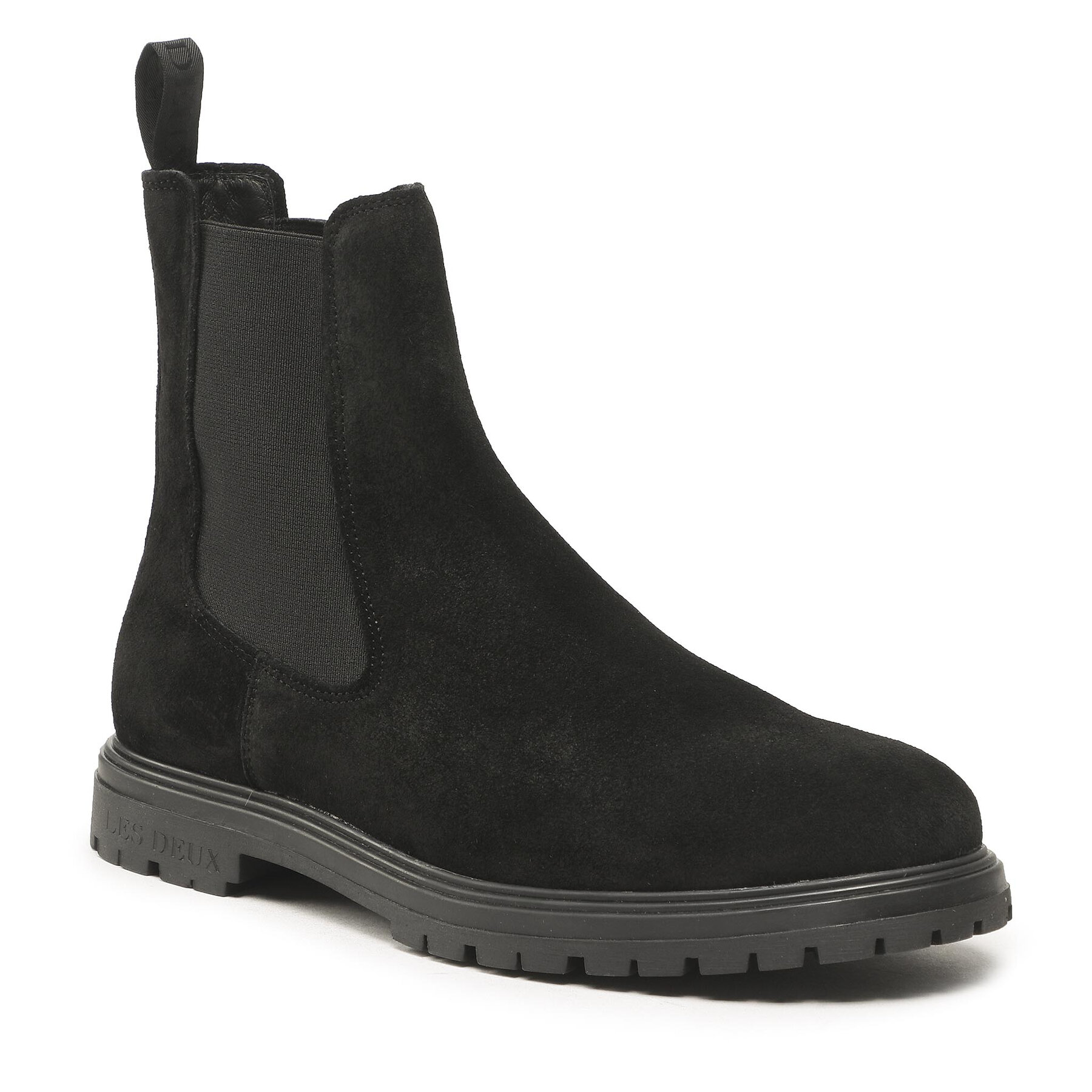 Ghete Jodhpur Les Deux Toby Suede Chealsea Boot LDM820018 Black 100100