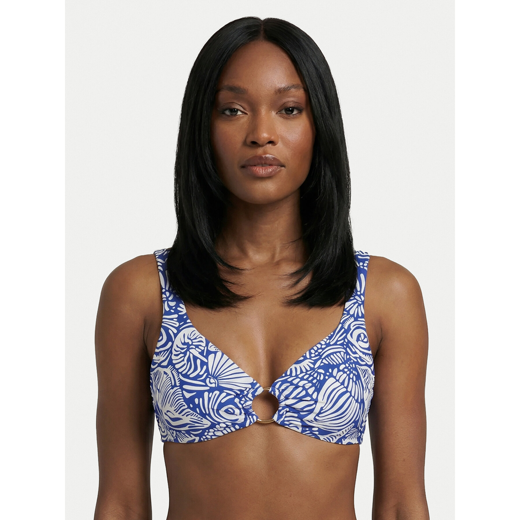 Seafolly Bikini-Oberteil C Shells 31556MF328 Blau