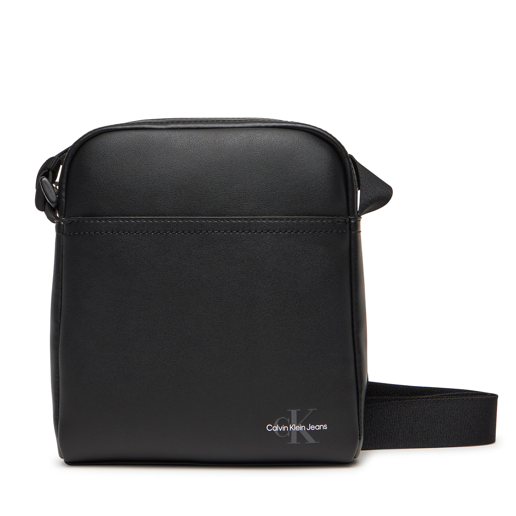 Saszetka Calvin Klein Jeans Czarny Mono Logo Reporter 18 LV04G3014G