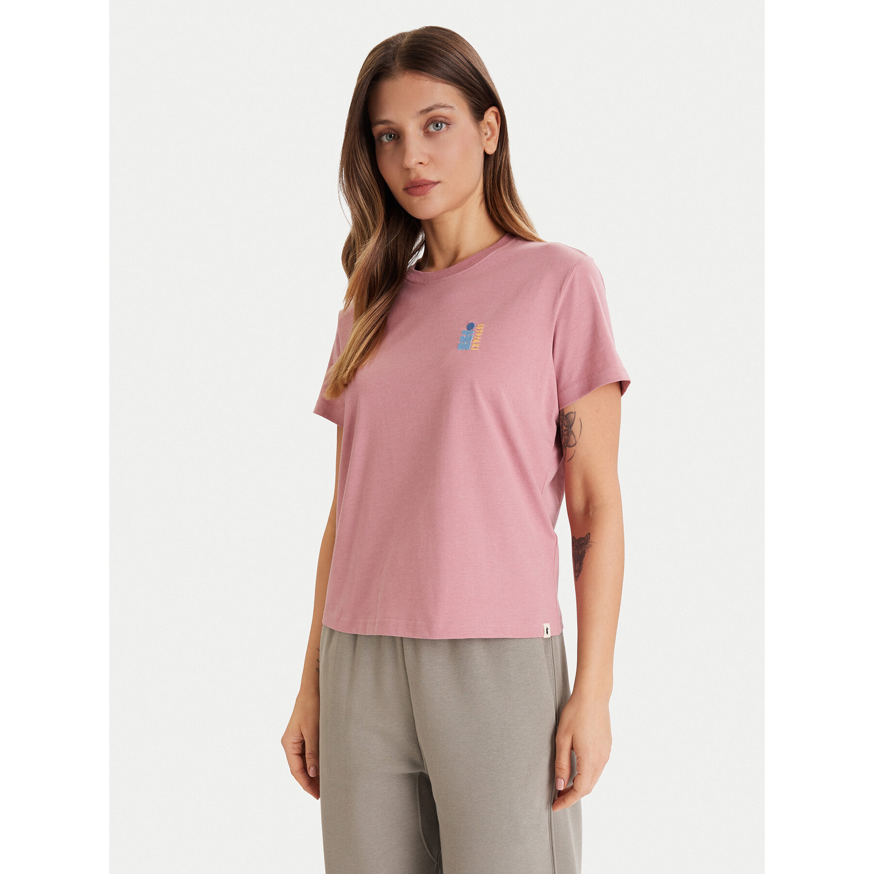 Cotopaxi T-shirt Bloom F25474W1535 Ružičasta Regular Fit