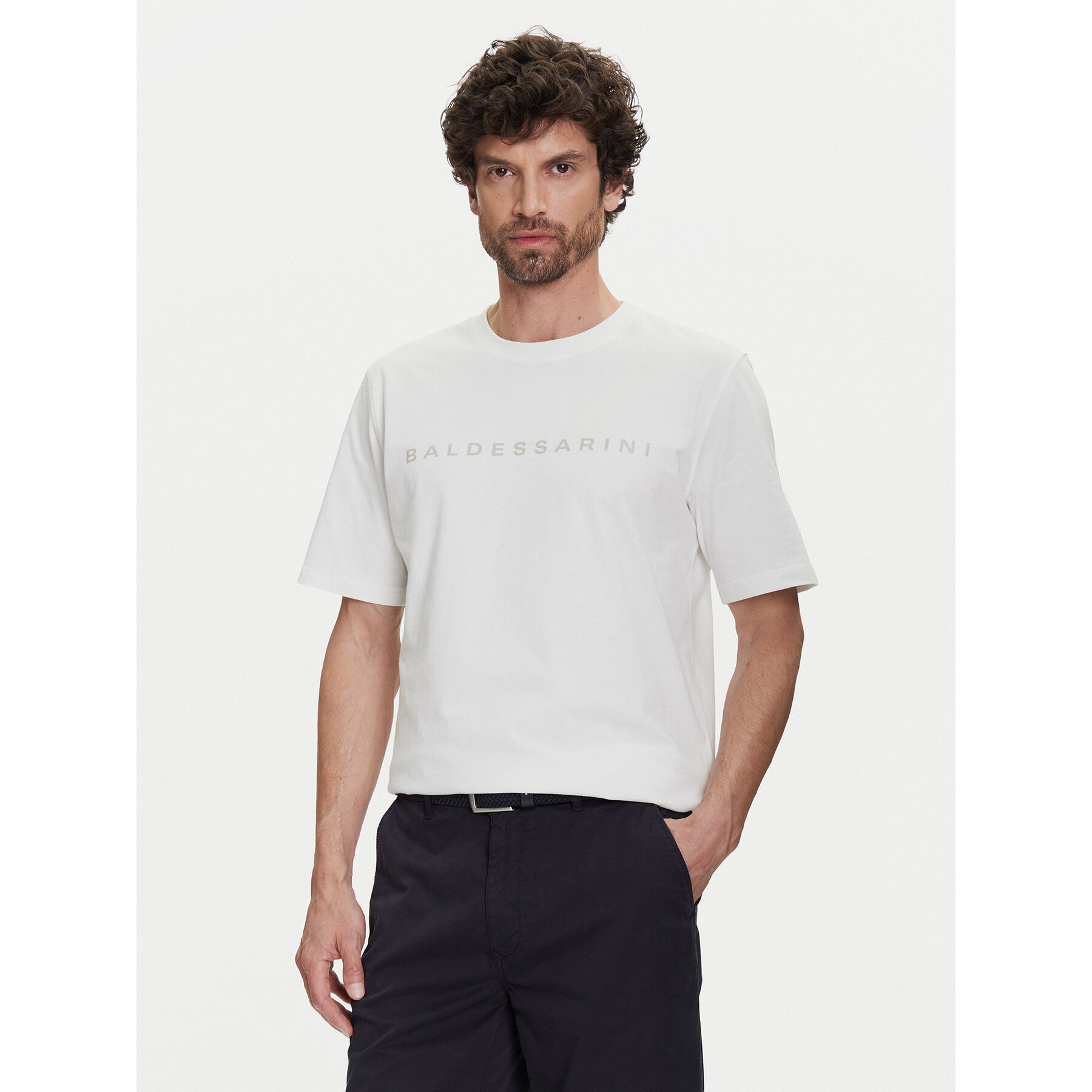 Baldessarini Baldessarini T-Shirt B4 20082.5293 Λευκό Regular Fit