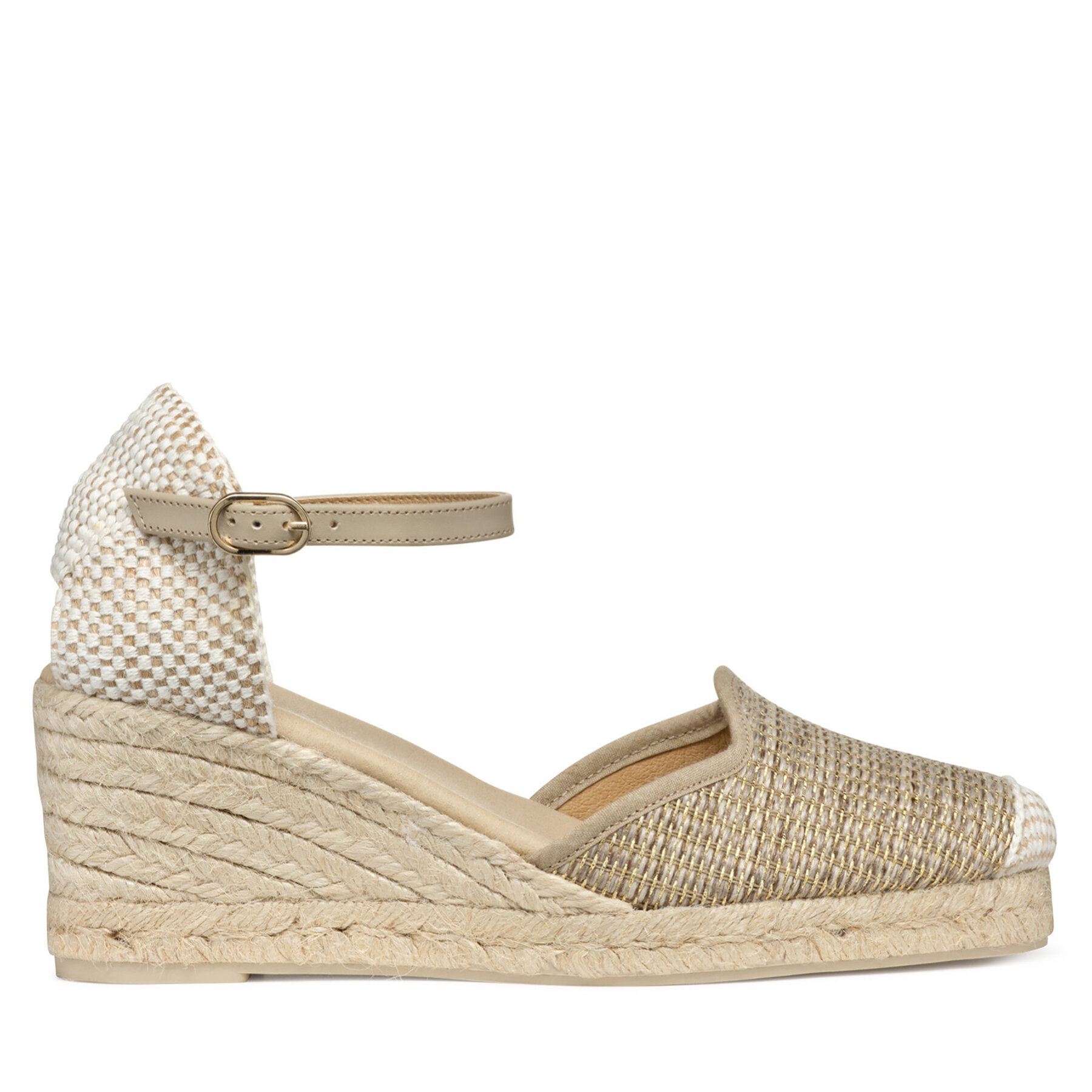Espadrilles Geox D Gelsa Low D55NGE 01106 C6738 Bēšs